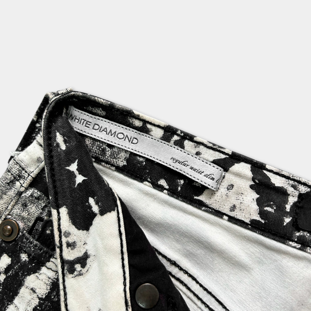 Just Cavalli 2000's Graffiti Print Jeans