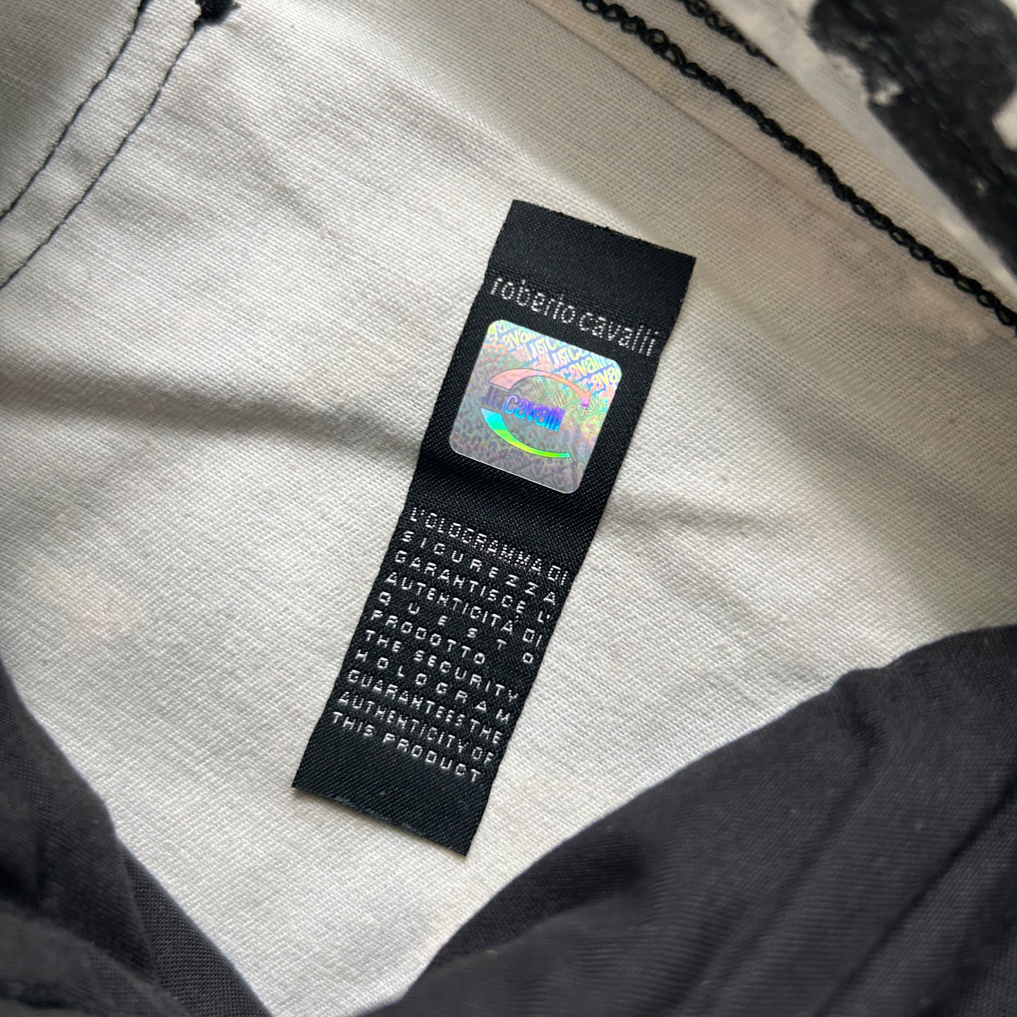 Just Cavalli 2000's Graffiti Print Jeans