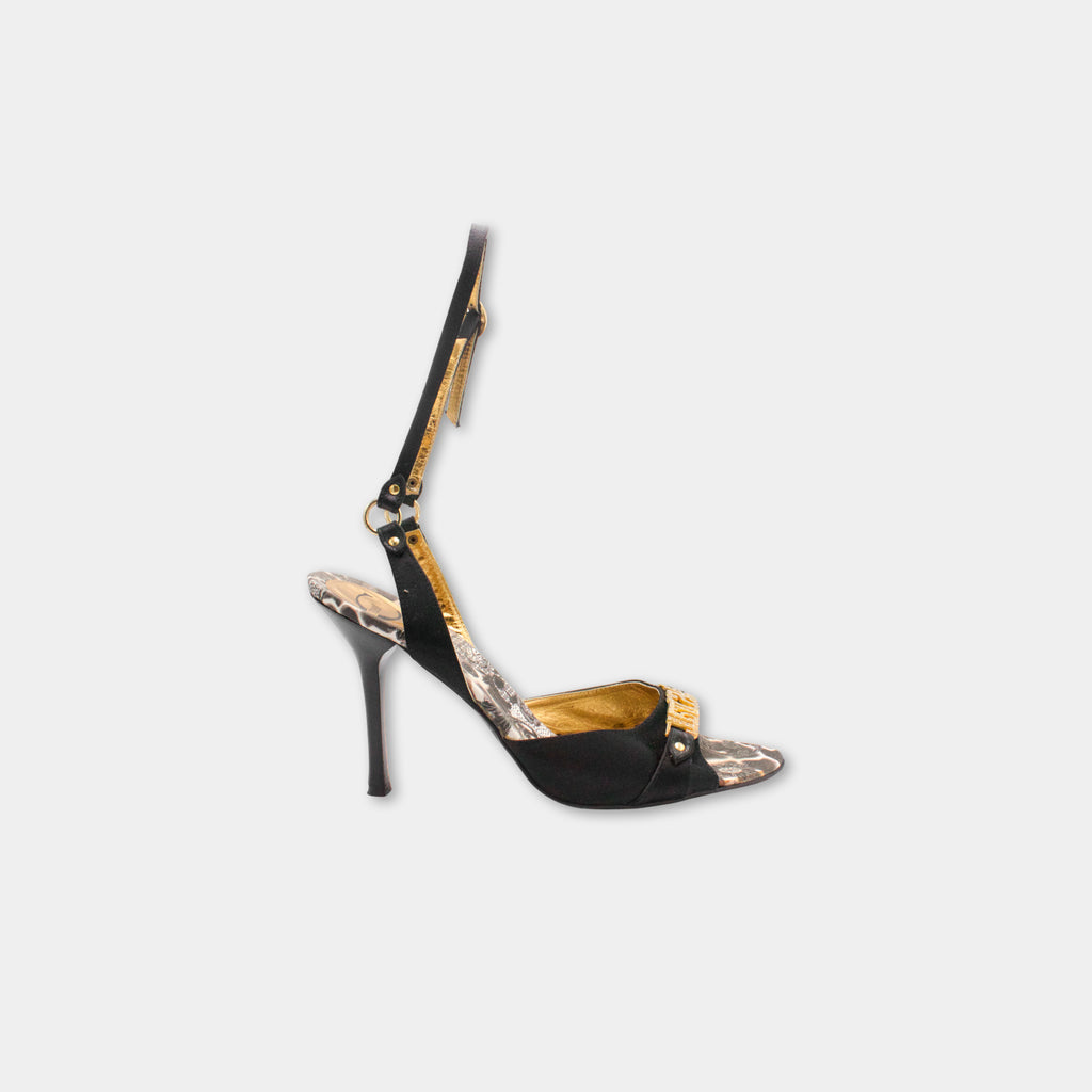 Just Cavalli Text Heels