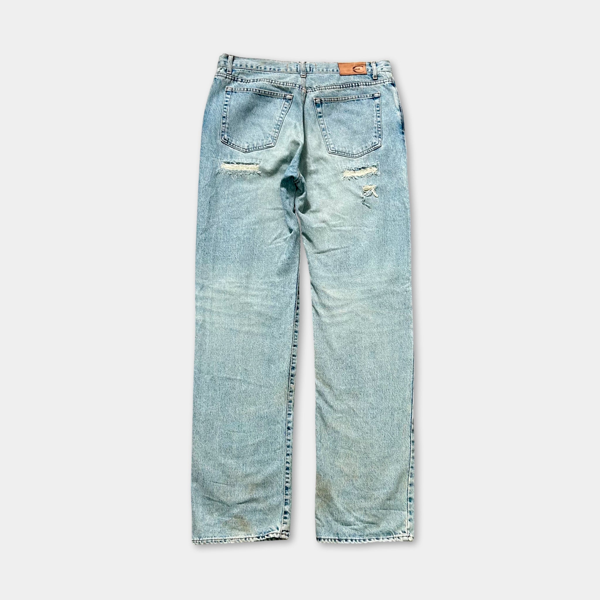 Cavalli Distressed Baggy Jeans