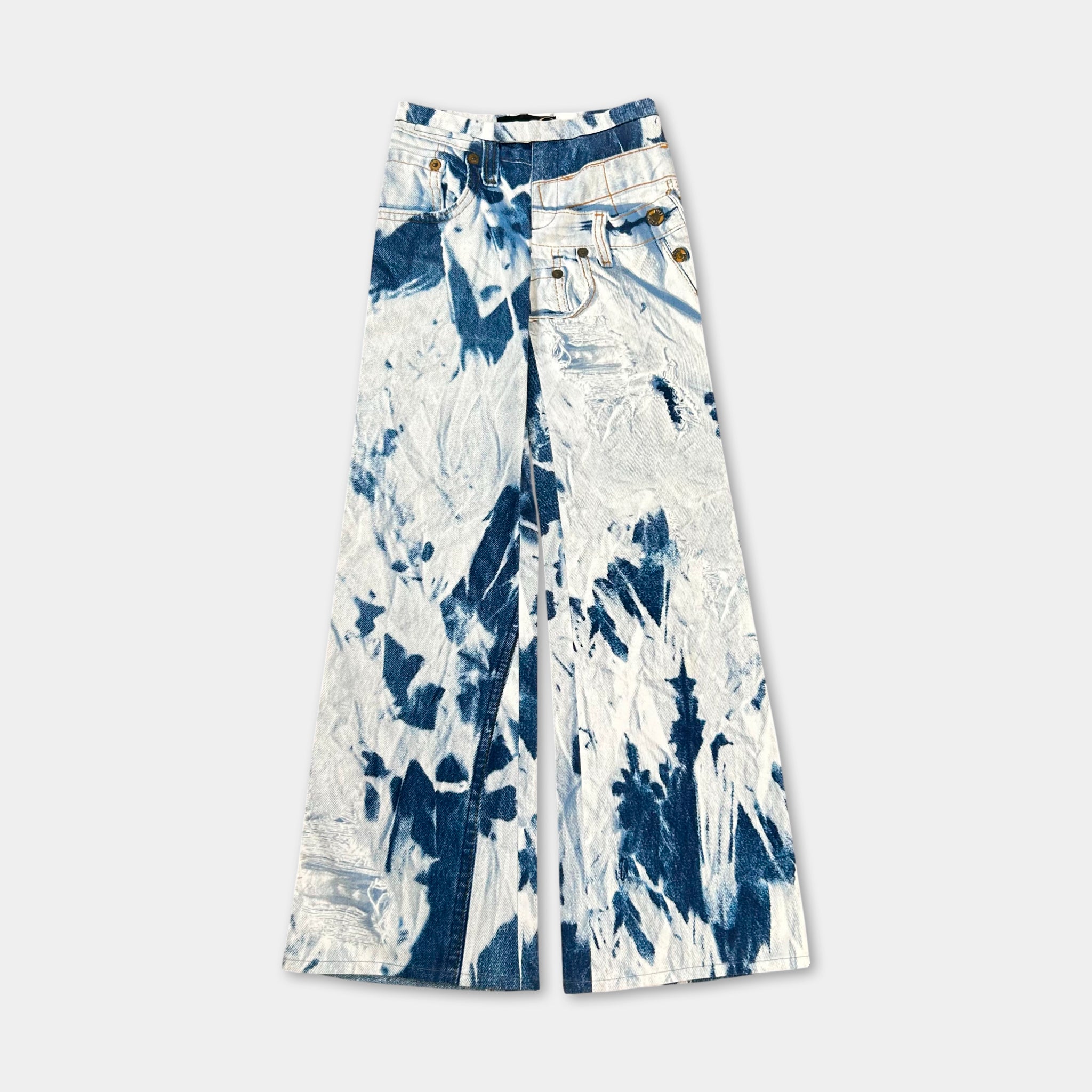 Just Cavalli Denim on Denim Printed Jeans