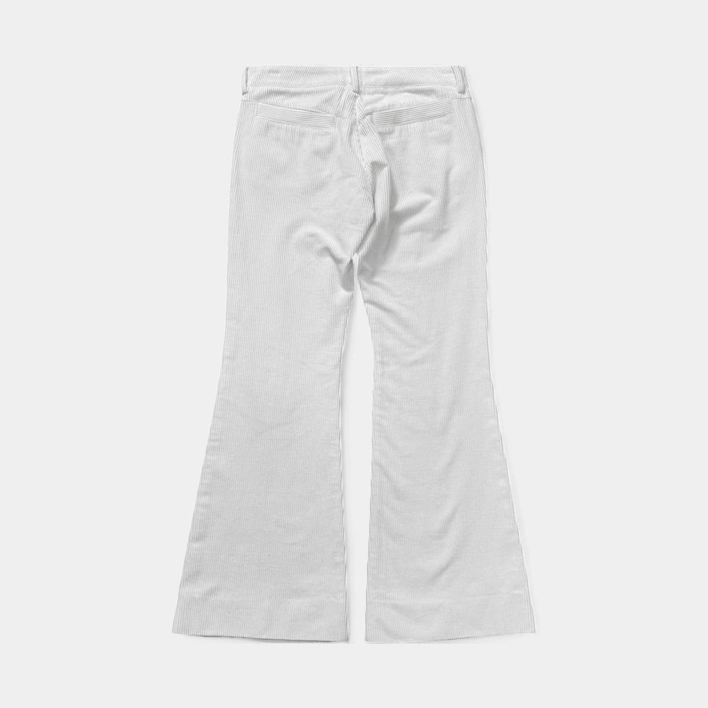Just Cavalli 2000s Flared White Corduroy Pants