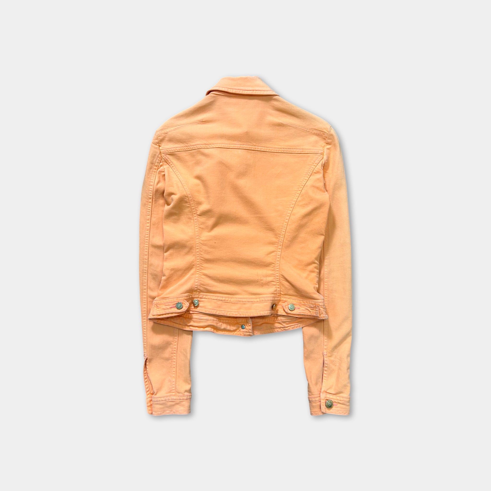 Versace Jeans Couture Orange Denim Jacket