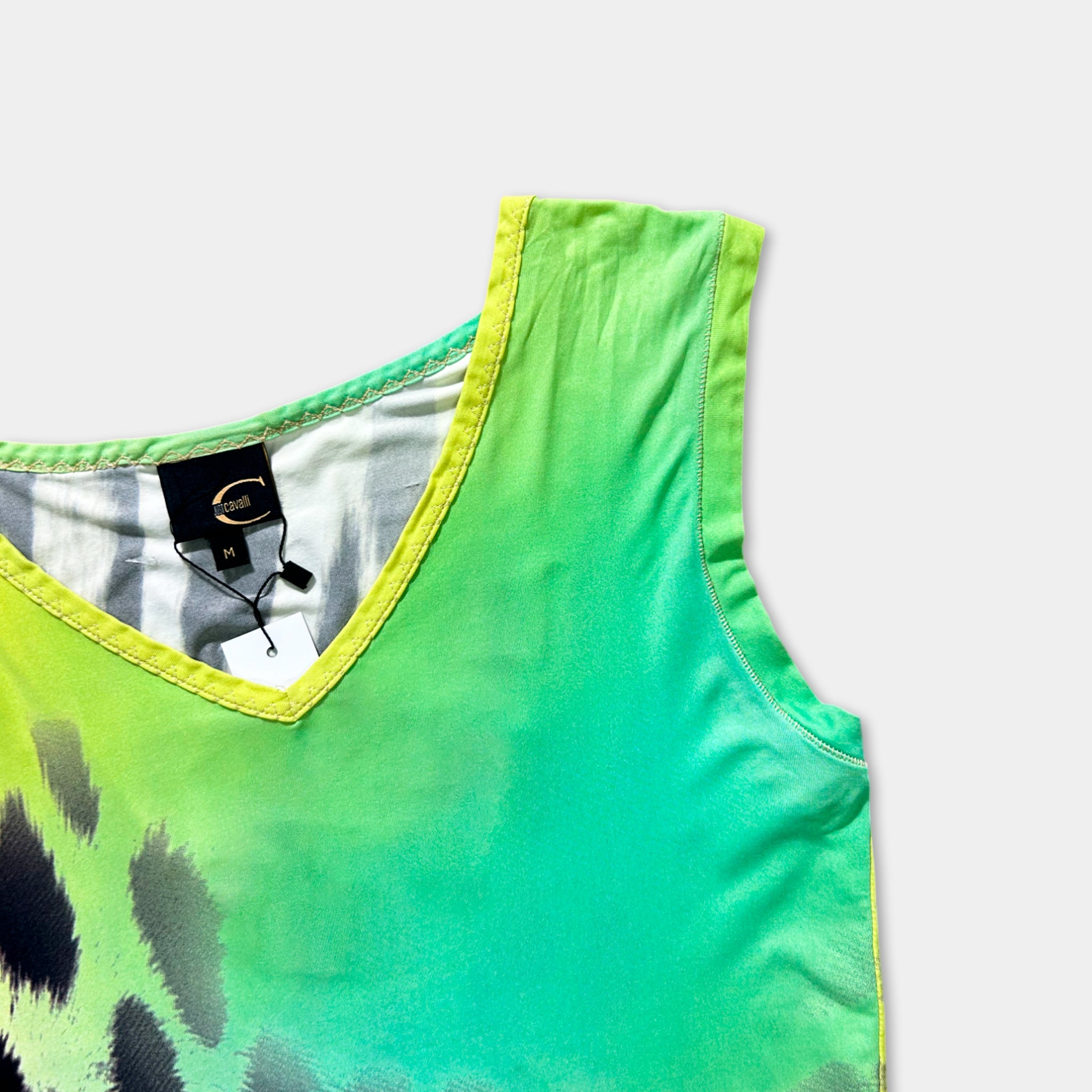 Cavalli Animal Gradient Tanktop