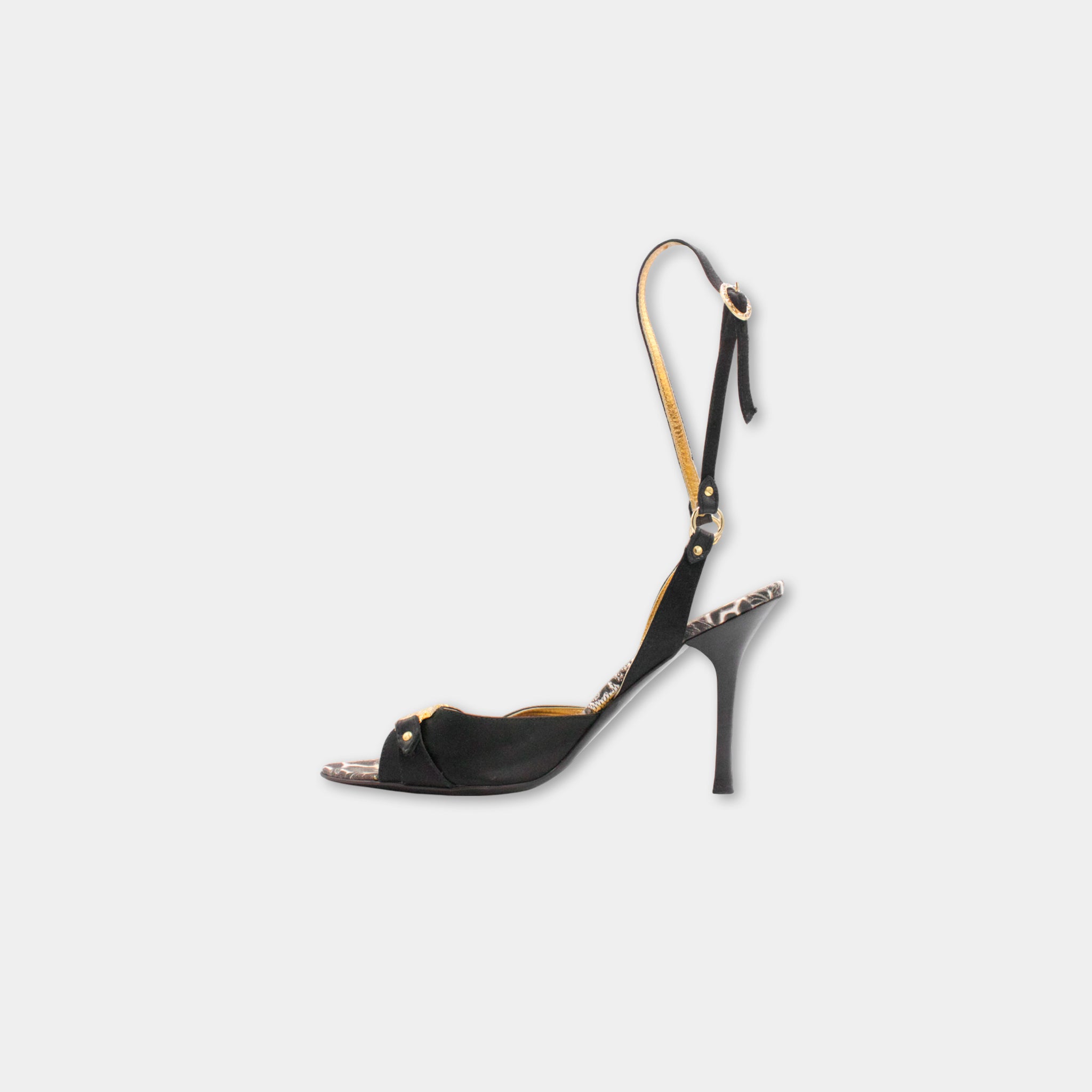 Just Cavalli Text Heels