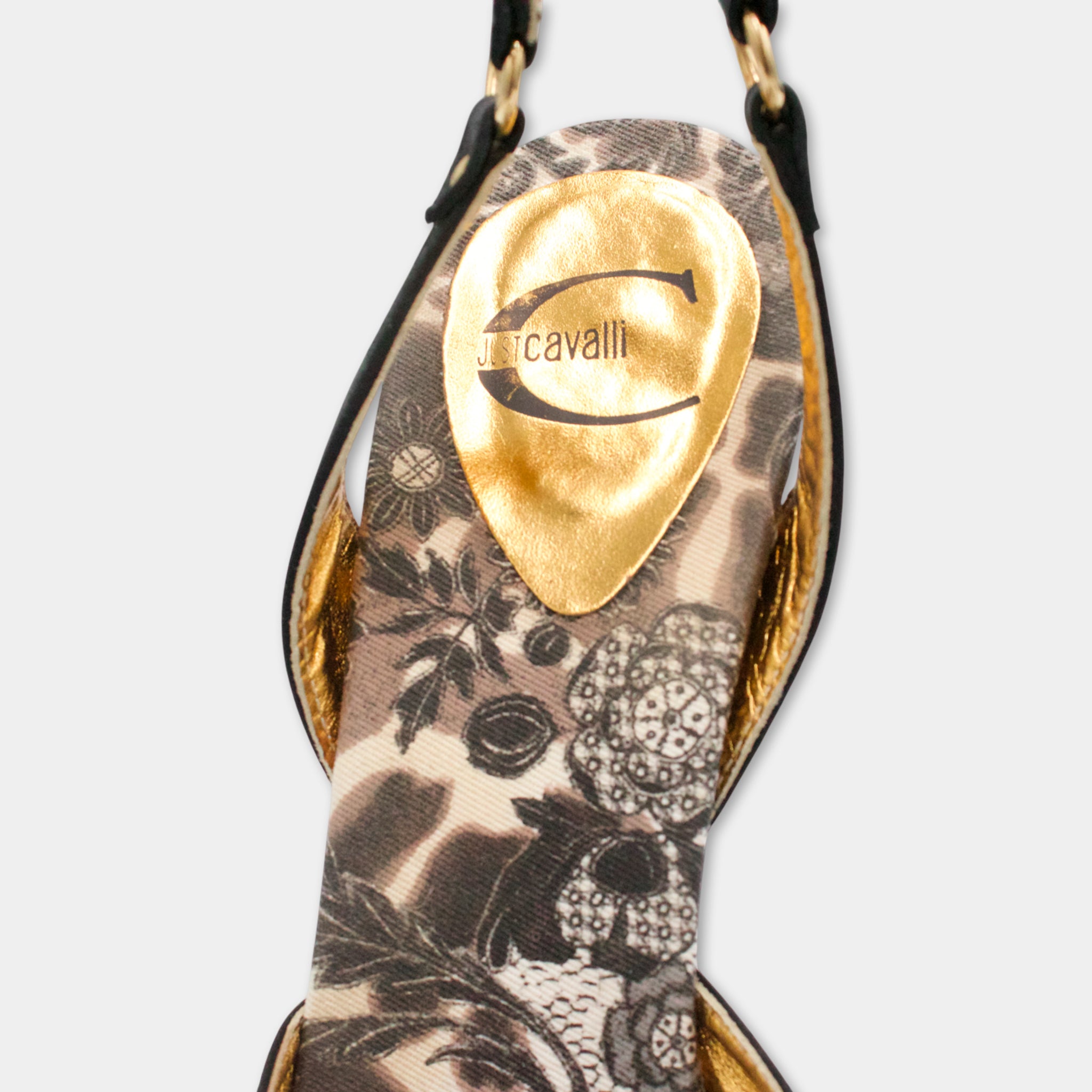 Just Cavalli Text Heels