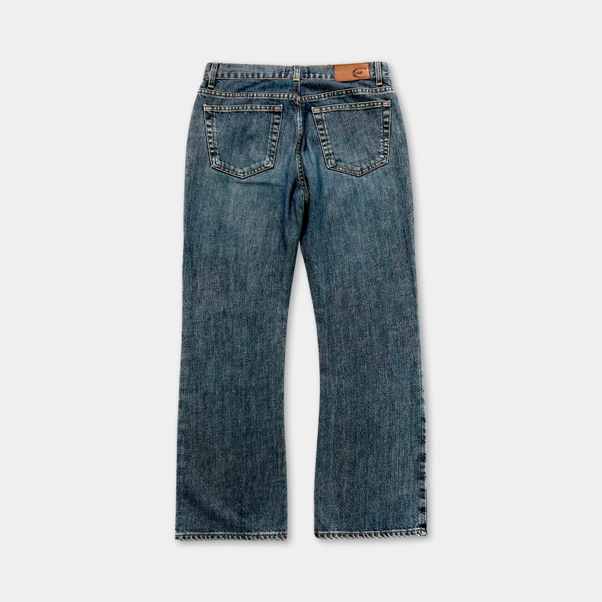 Just Cavalli Snake Skin Pattern Jeans