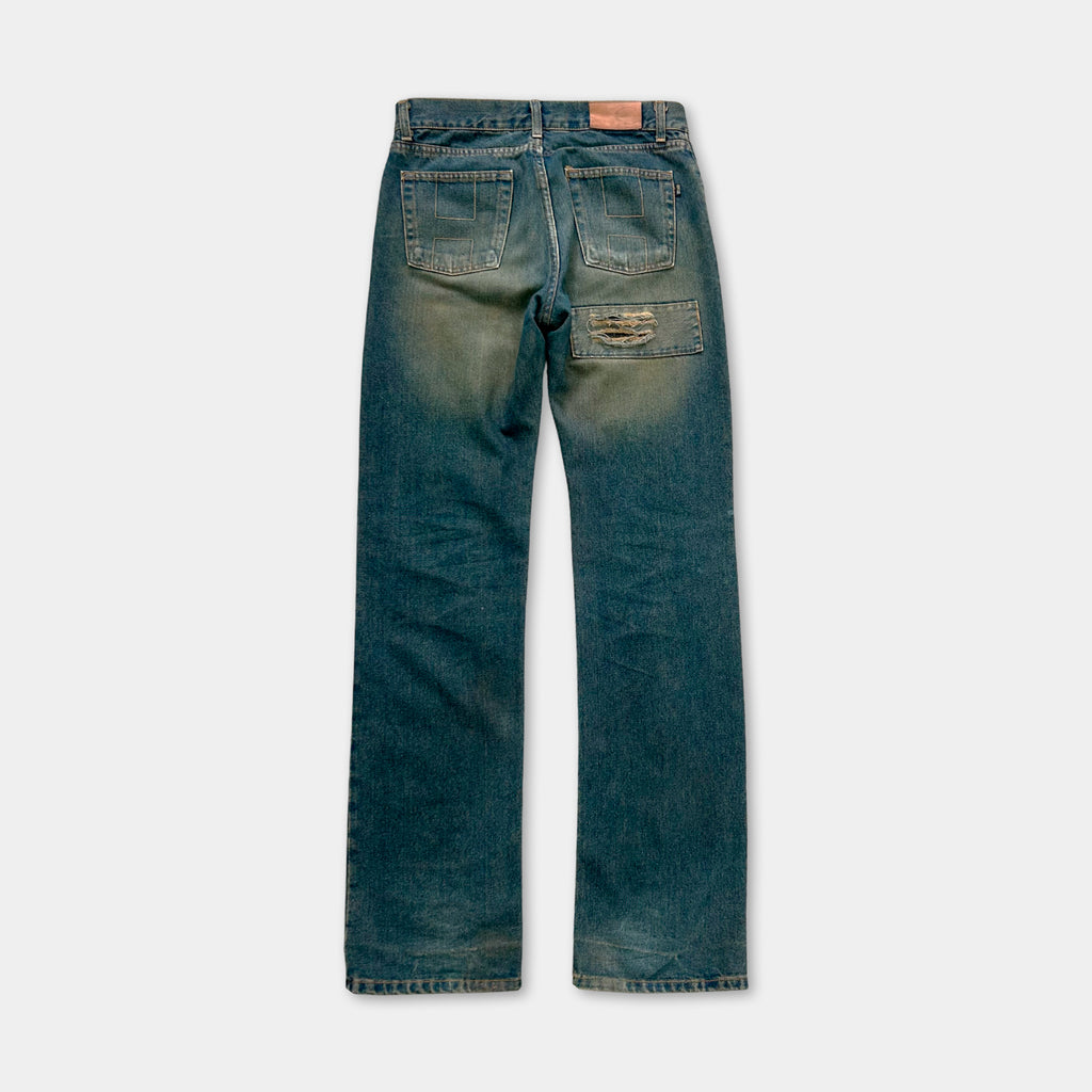 Just Cavalli Vintage Distressed Sand Wash Jeans
