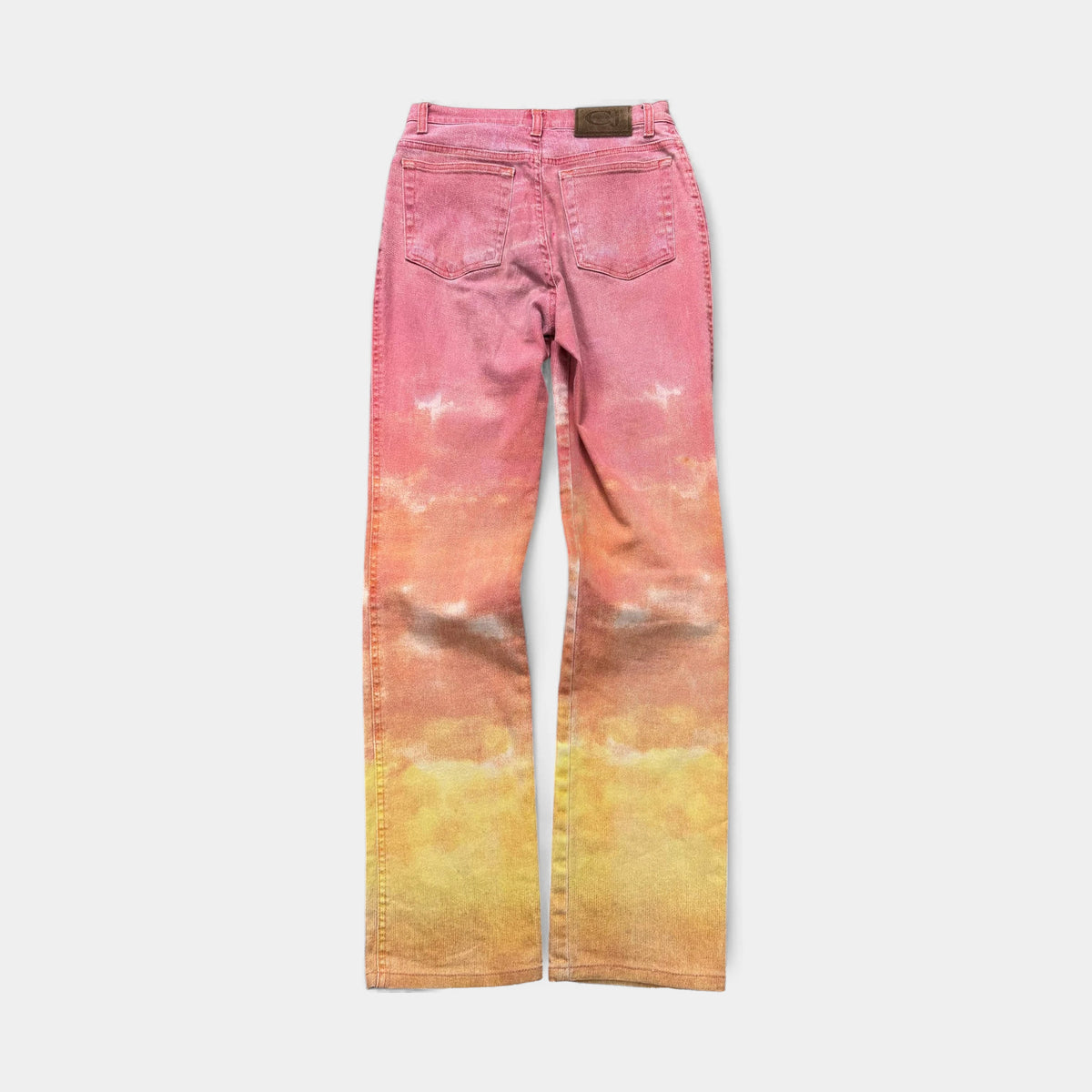Cavalli Jeans Sunset Gradient Denim Jeans