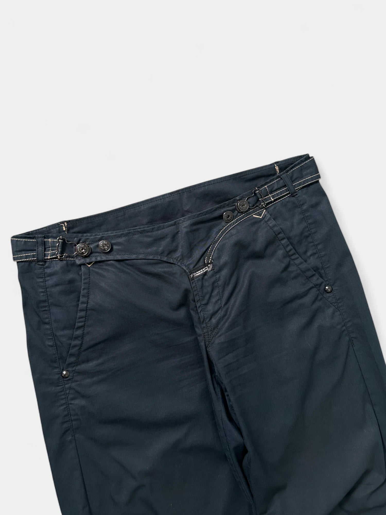 Marithé + François Girbaud Black Pants