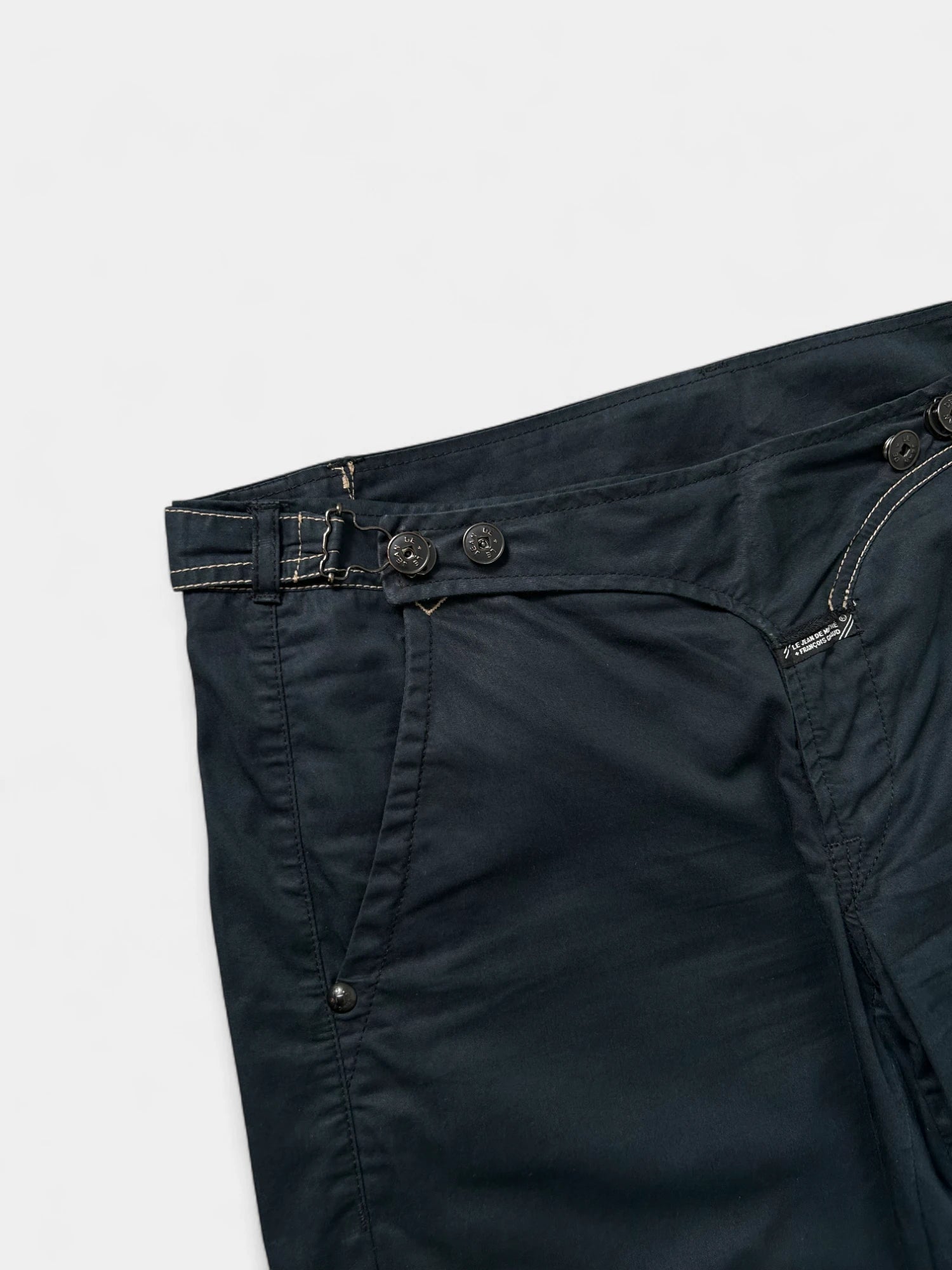 Marithé + François Girbaud Black Pants