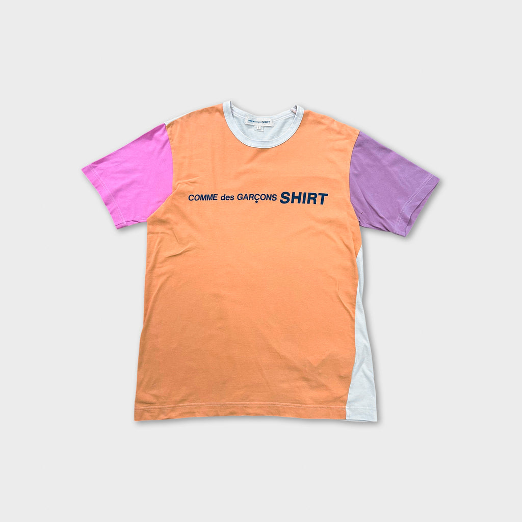 Comme Des Garçons SHIRT Colorblock Multicolor Tee