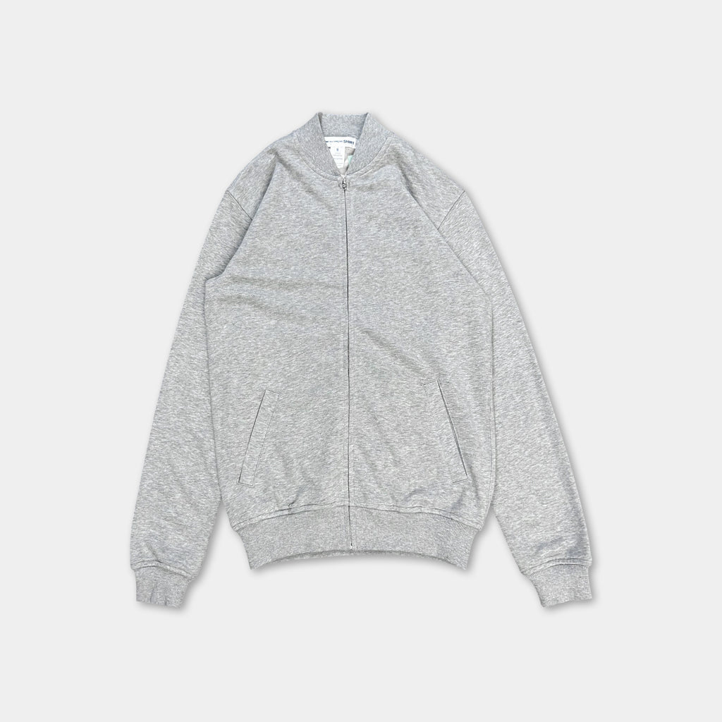 Comme Des Garçons Shirt 2020 Grey Zip-Up Jacket