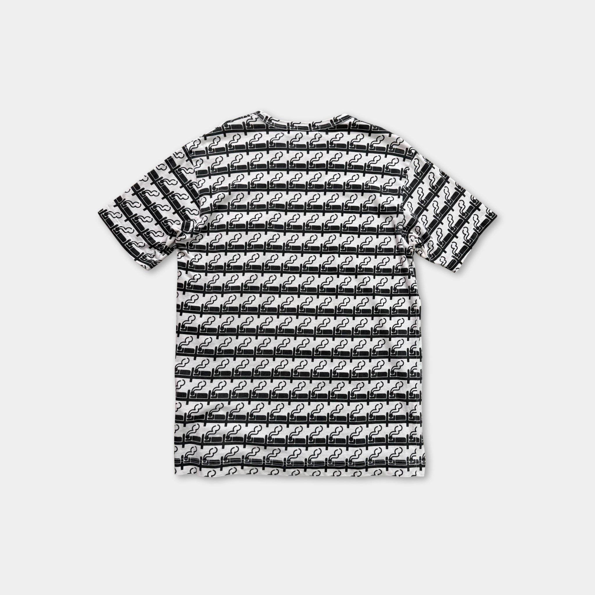 Comme des Garçons SHIRT Smoking Print Pocket T-Shirt