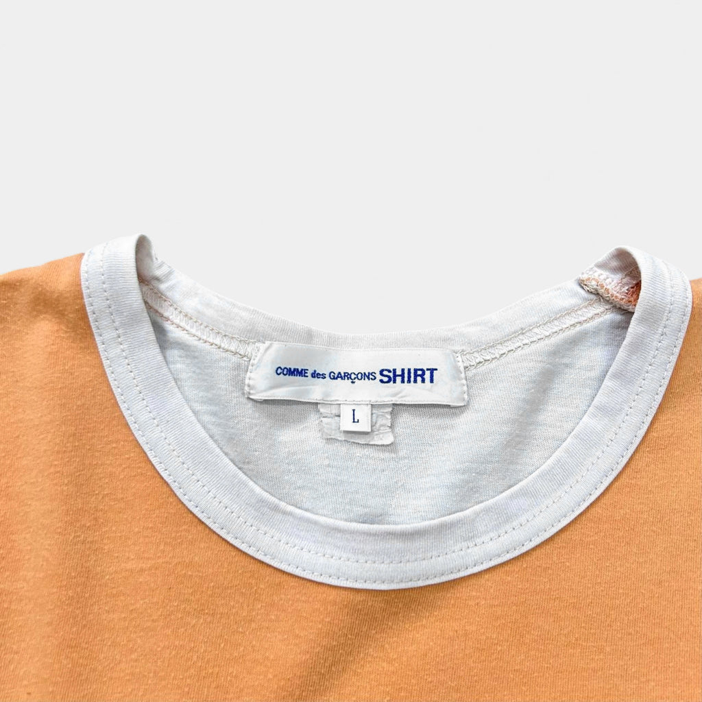 Comme Des Garçons SHIRT Colorblock Multicolor Tee