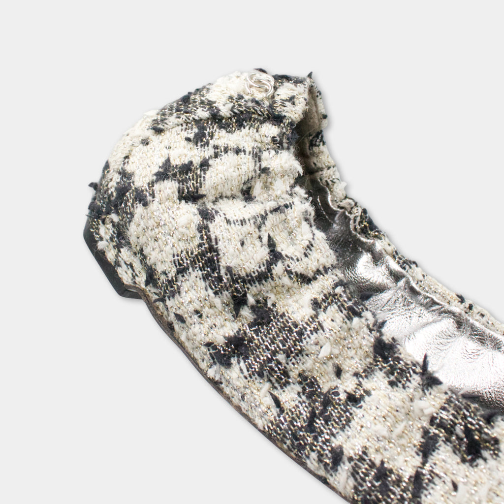 Chanel Tweed Ballerinas