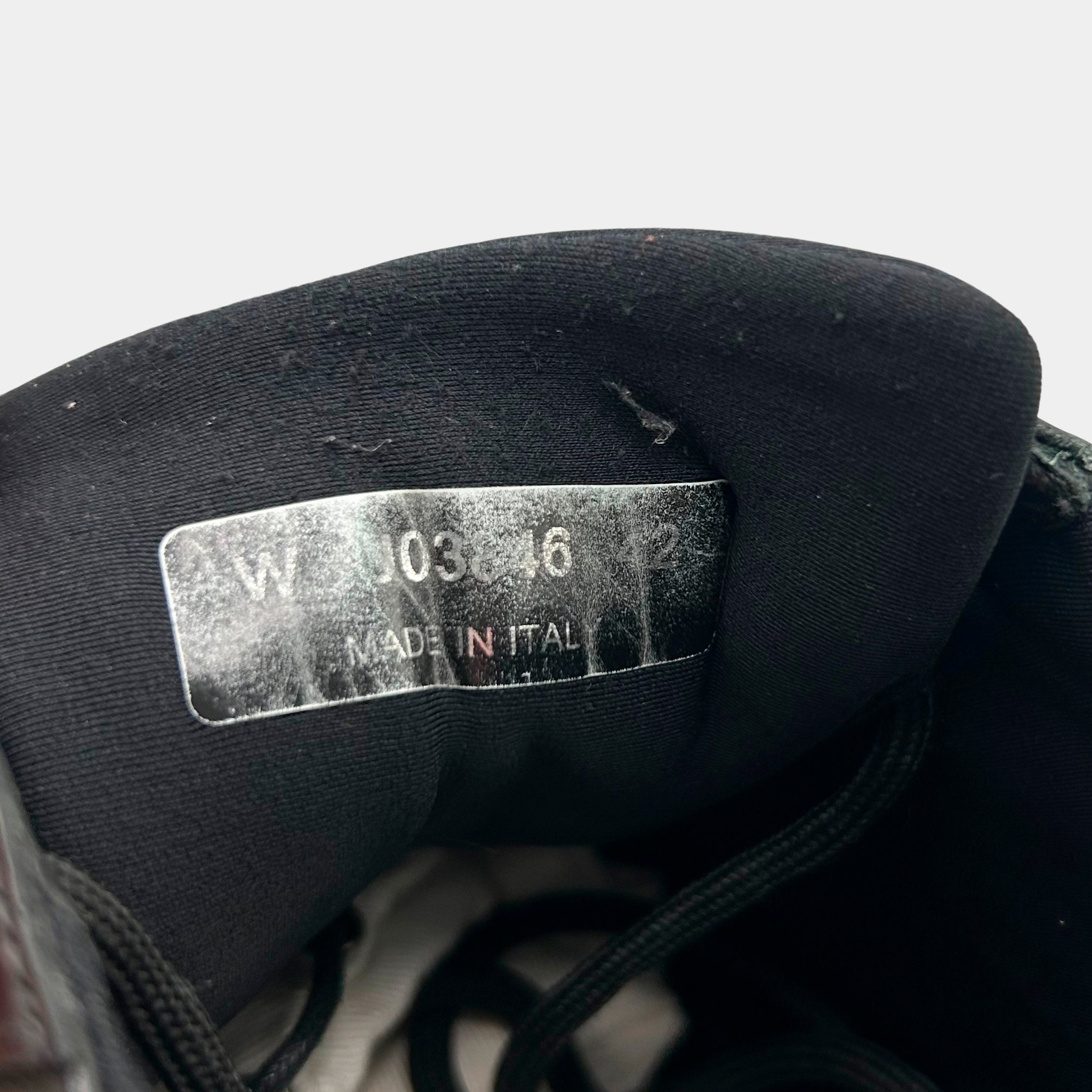 Chanel Triple Black CC Runner Sneakers