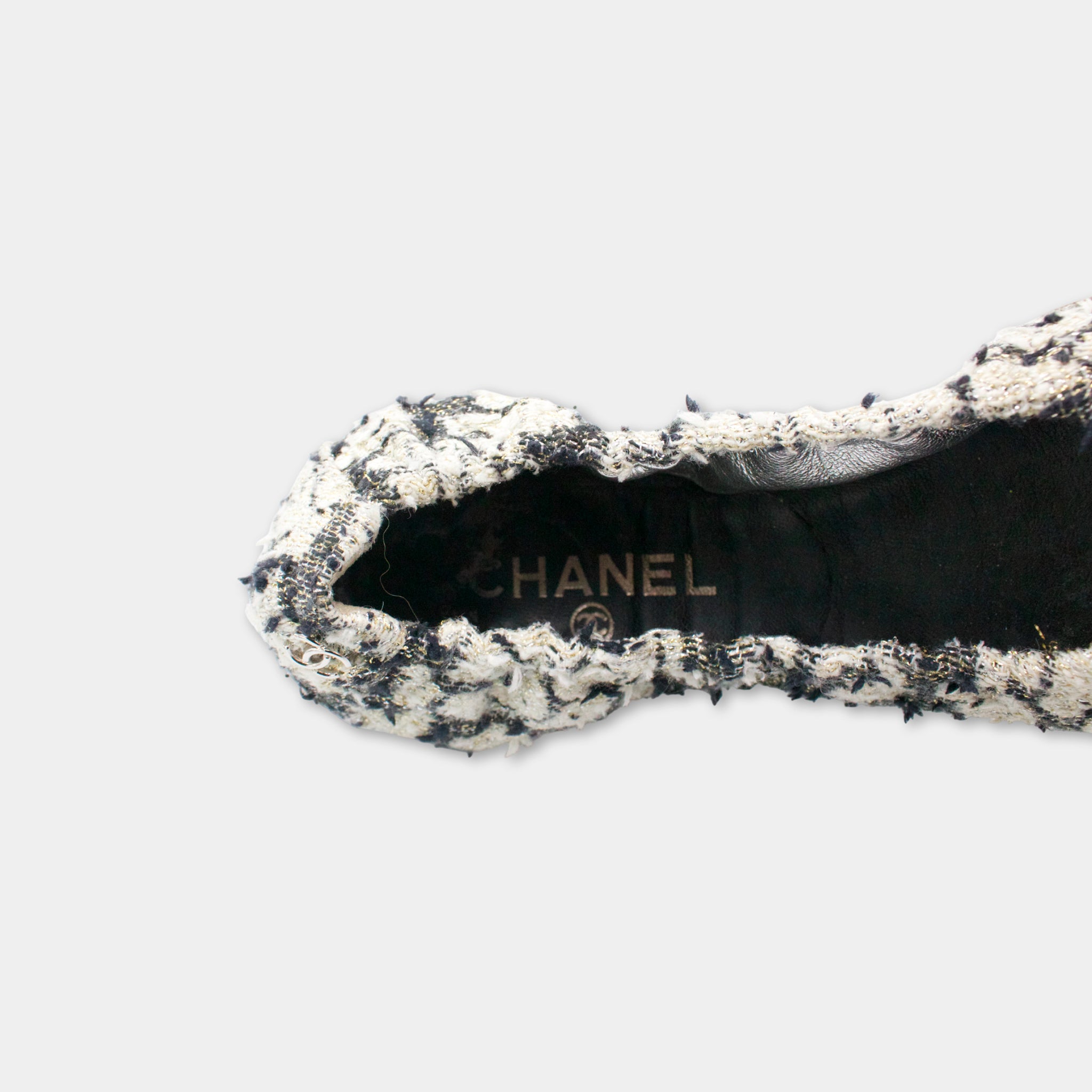 Chanel Tweed Ballerinas