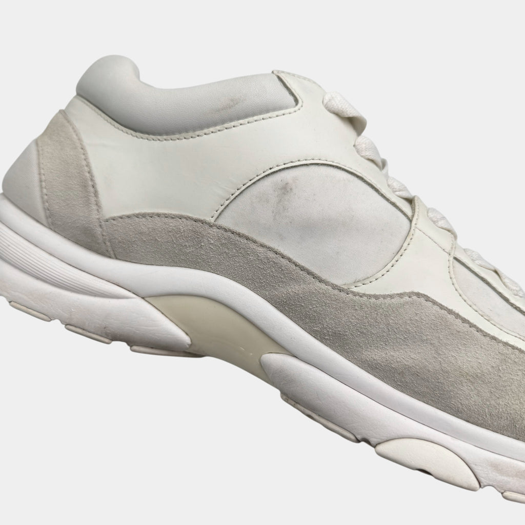 Chanel 2019 Nylon Suede CC Runner Sneakers