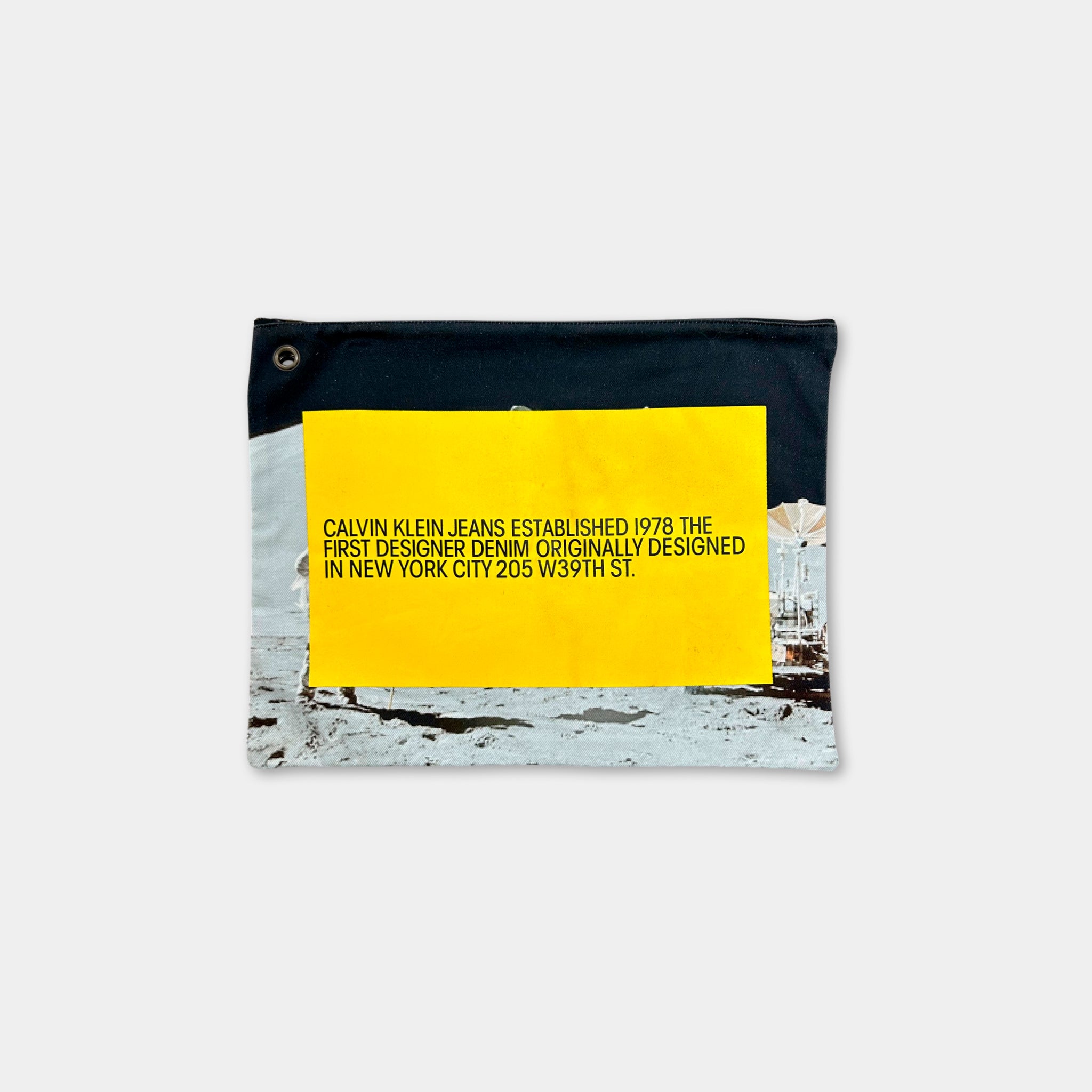 Calvin Klein Jeans by Raf Simons "Moon Landing" Pouch