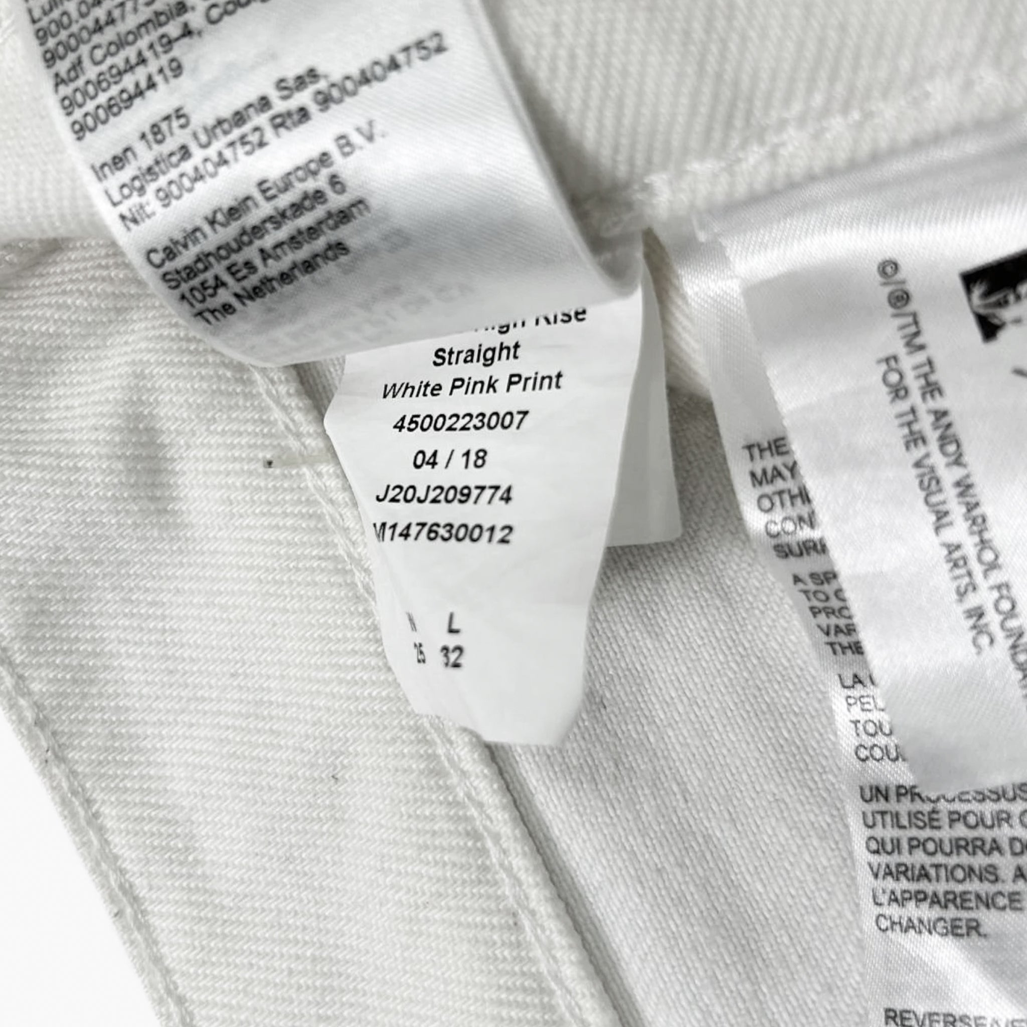 Calvin Klein x Andy Warhol Portrait Pants