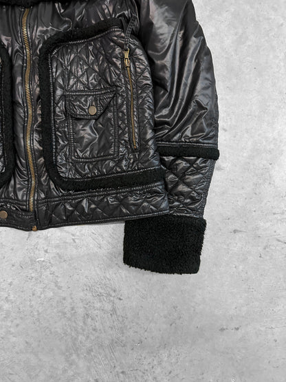 Dolce & Gabbana Shearling Cargo Jacket (M)
