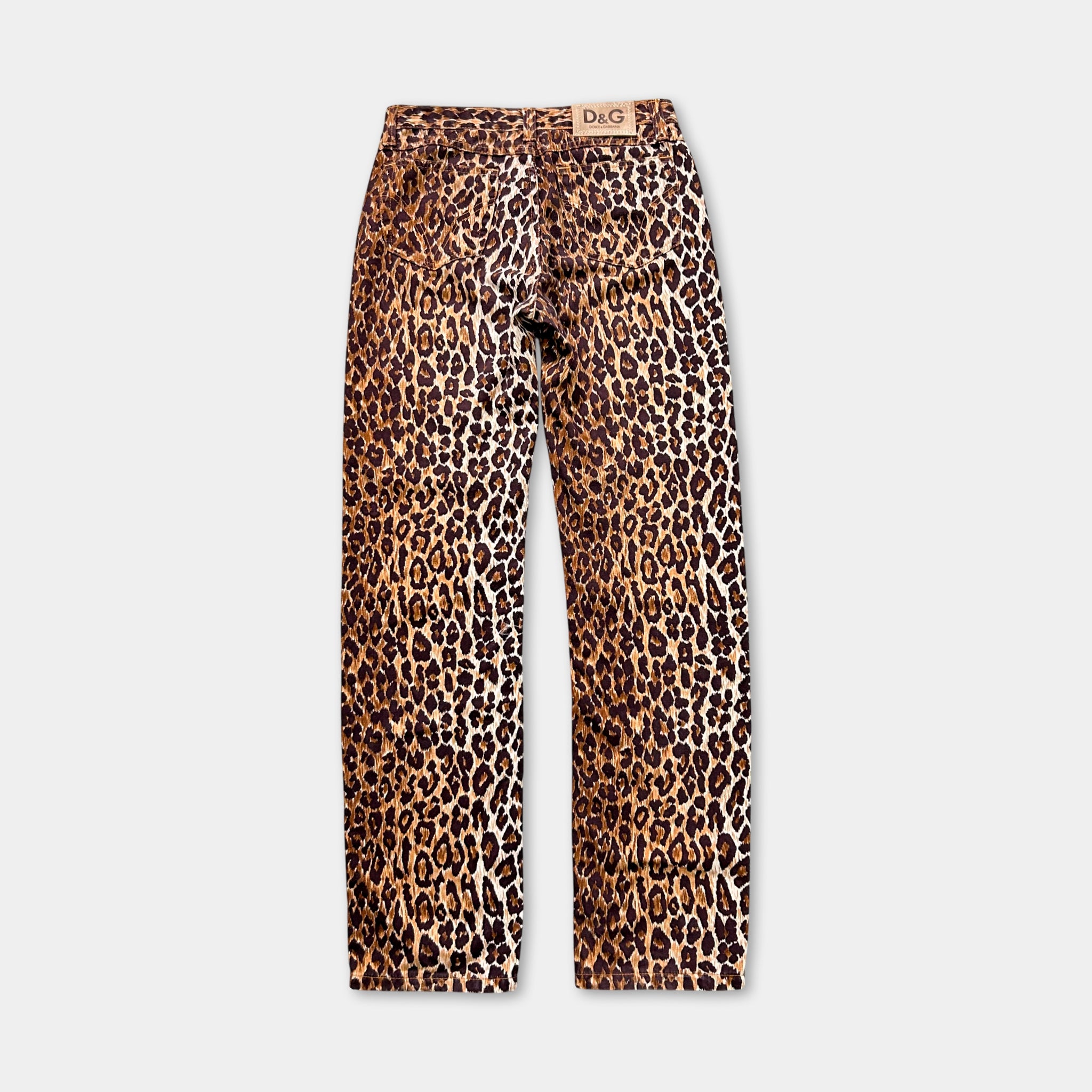 Dolce & Gabbana Leopard Skinny Jeans