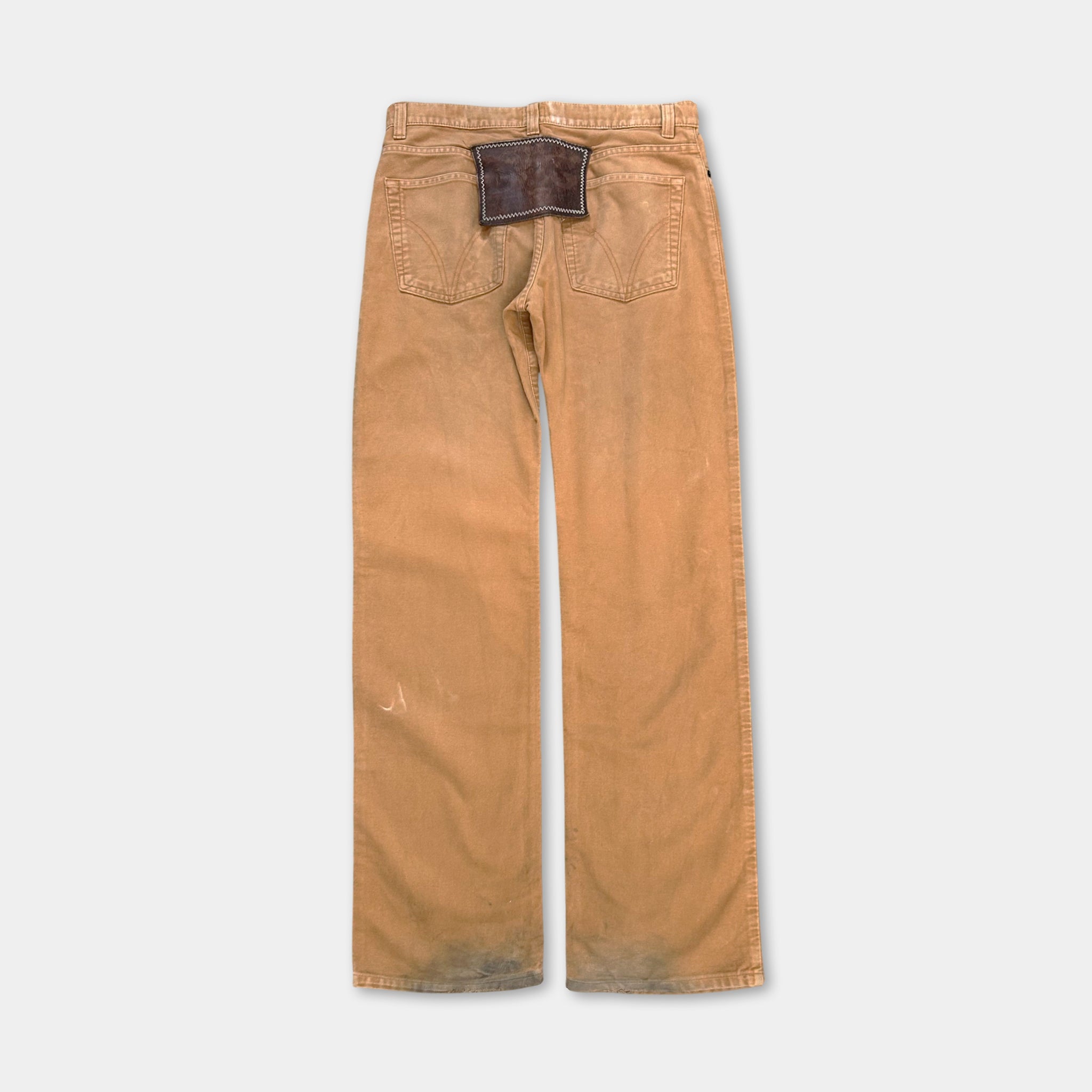 Dolce & Gabbana Beige Vintage Baggy Pants