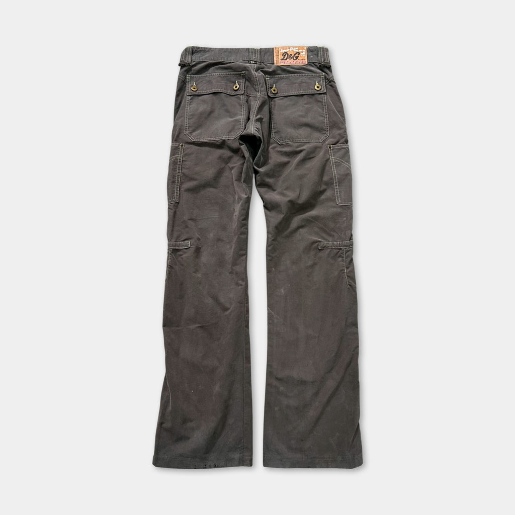 Dolce & Gabbana 2000s Brown Cargo Pants