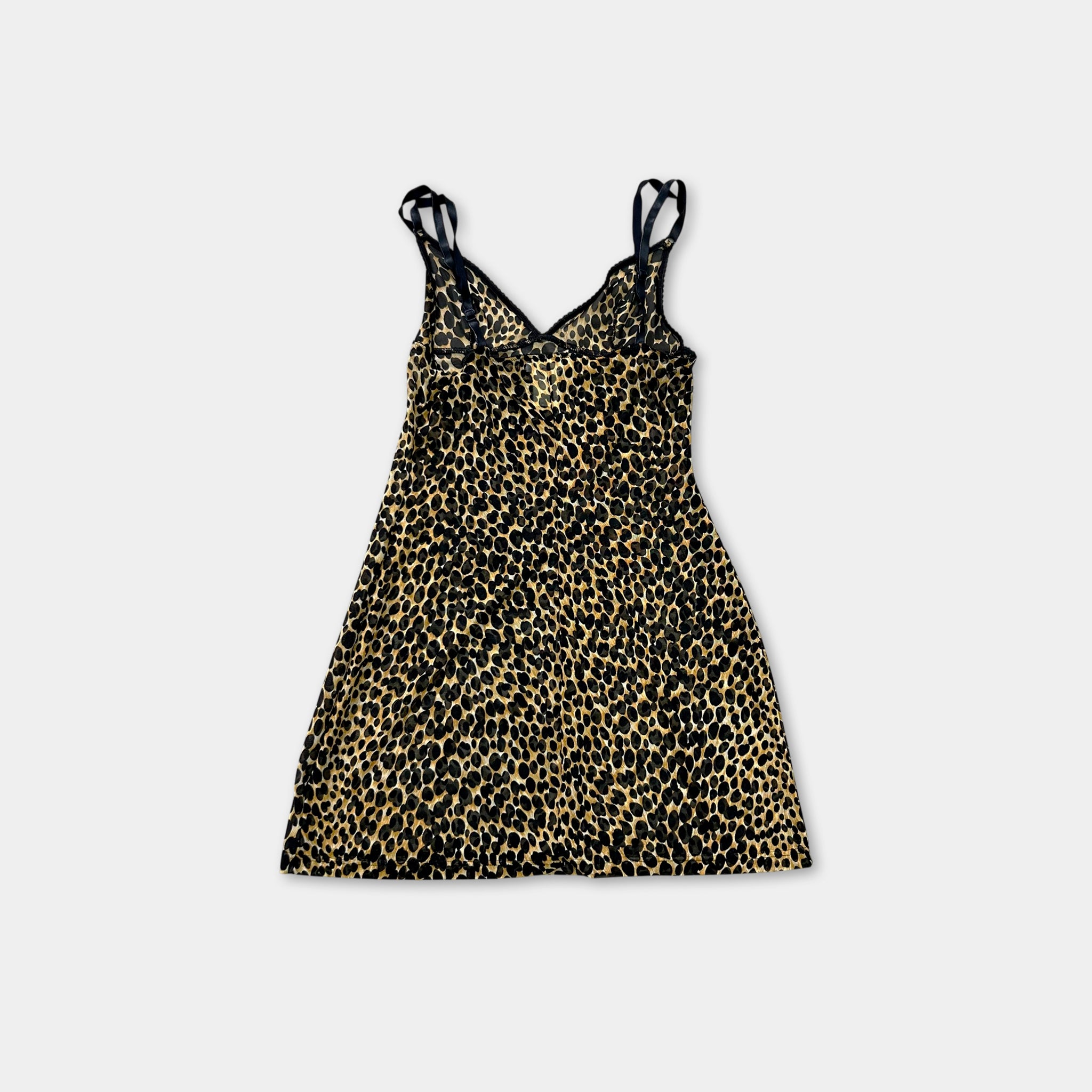 Dolce & Gabbana Intimo Leopard Slip Dress
