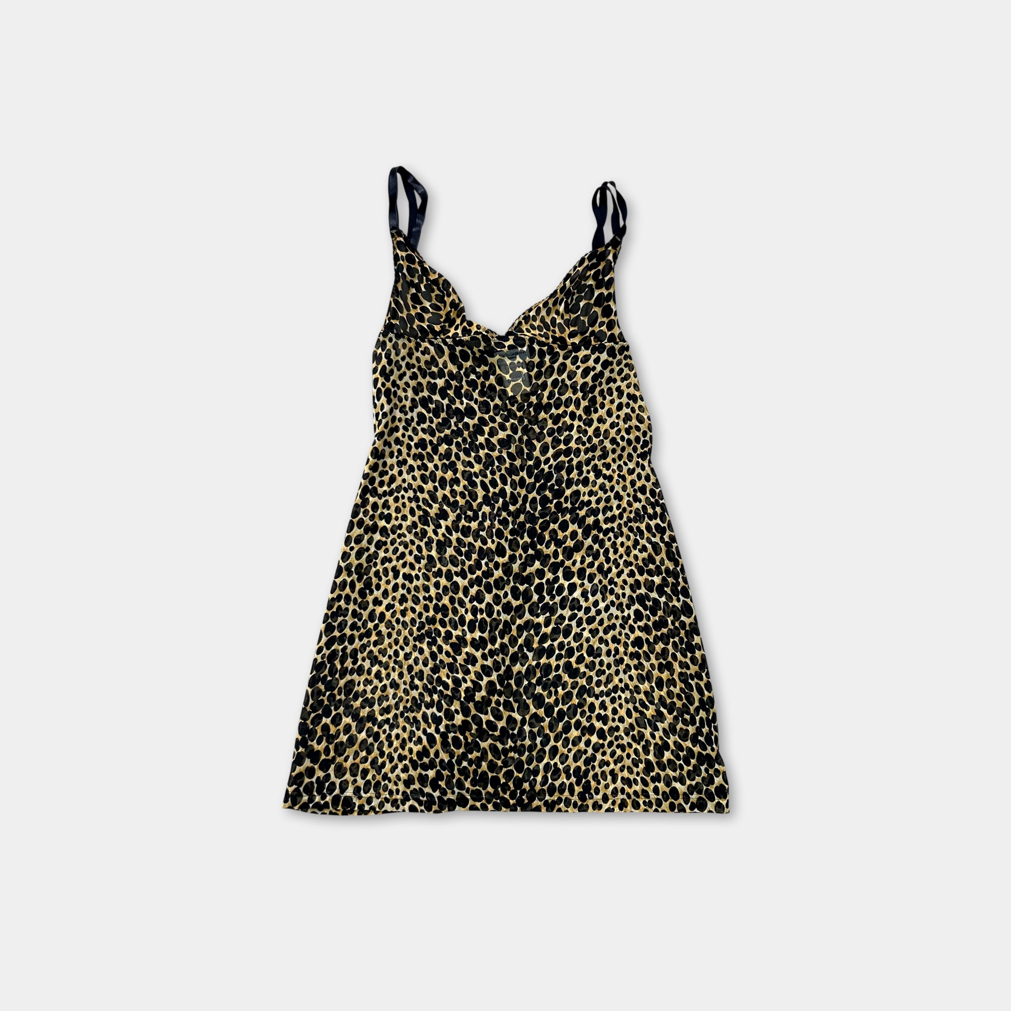 Dolce & Gabbana Intimo Leopard Slip Dress