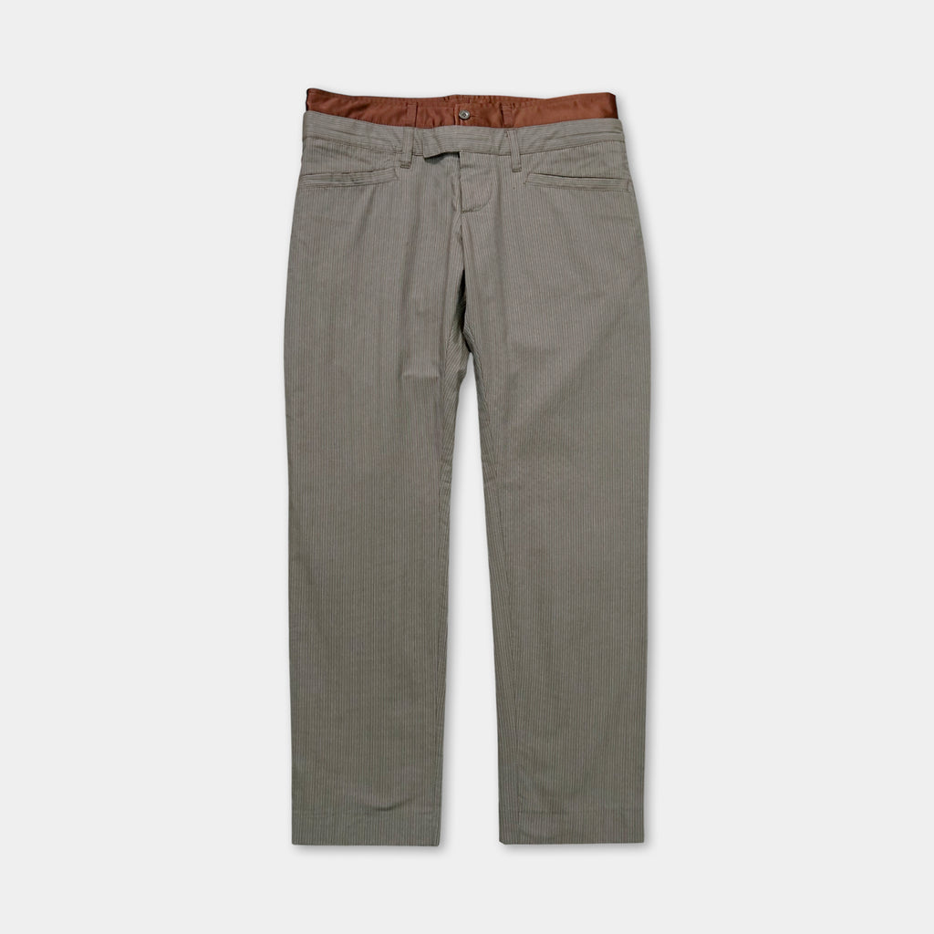 Dolce & Gabbana Double Waist Suit Pants