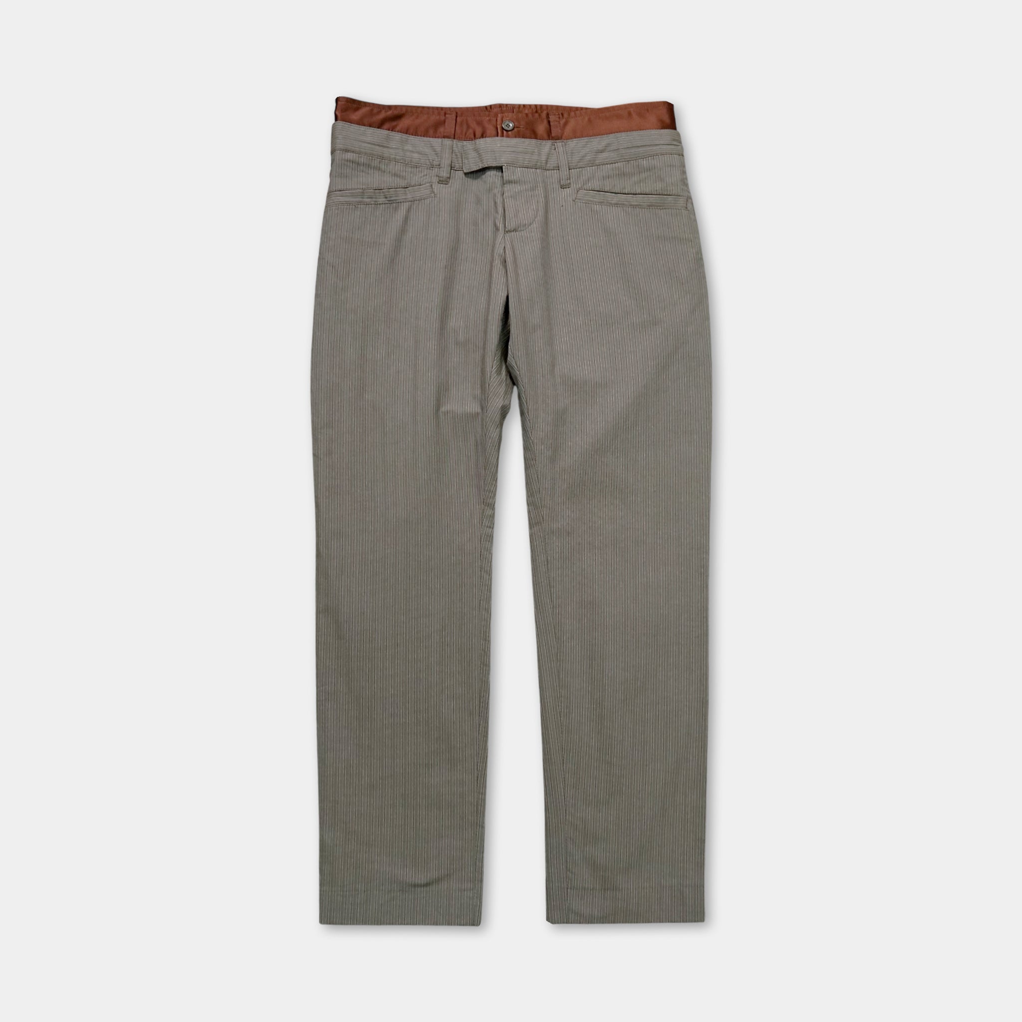 Dolce & Gabbana Double Waist Suit Pants