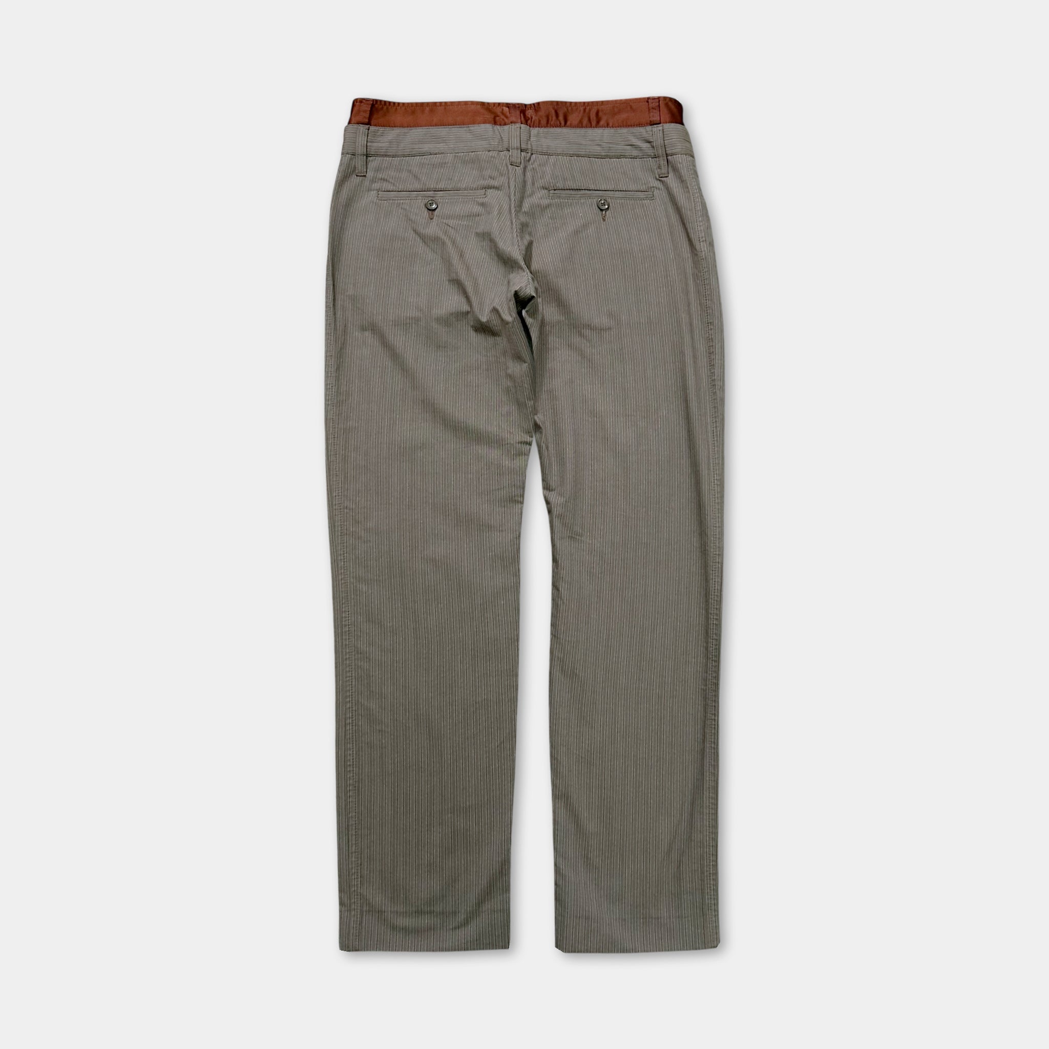 Dolce & Gabbana Double Waist Suit Pants