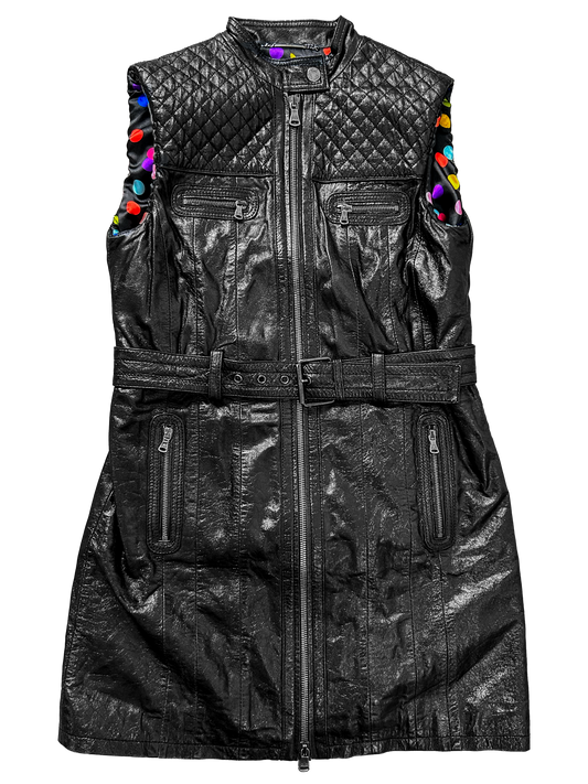 Dolce & Gabbana Bondage Leather Dress (S/M)