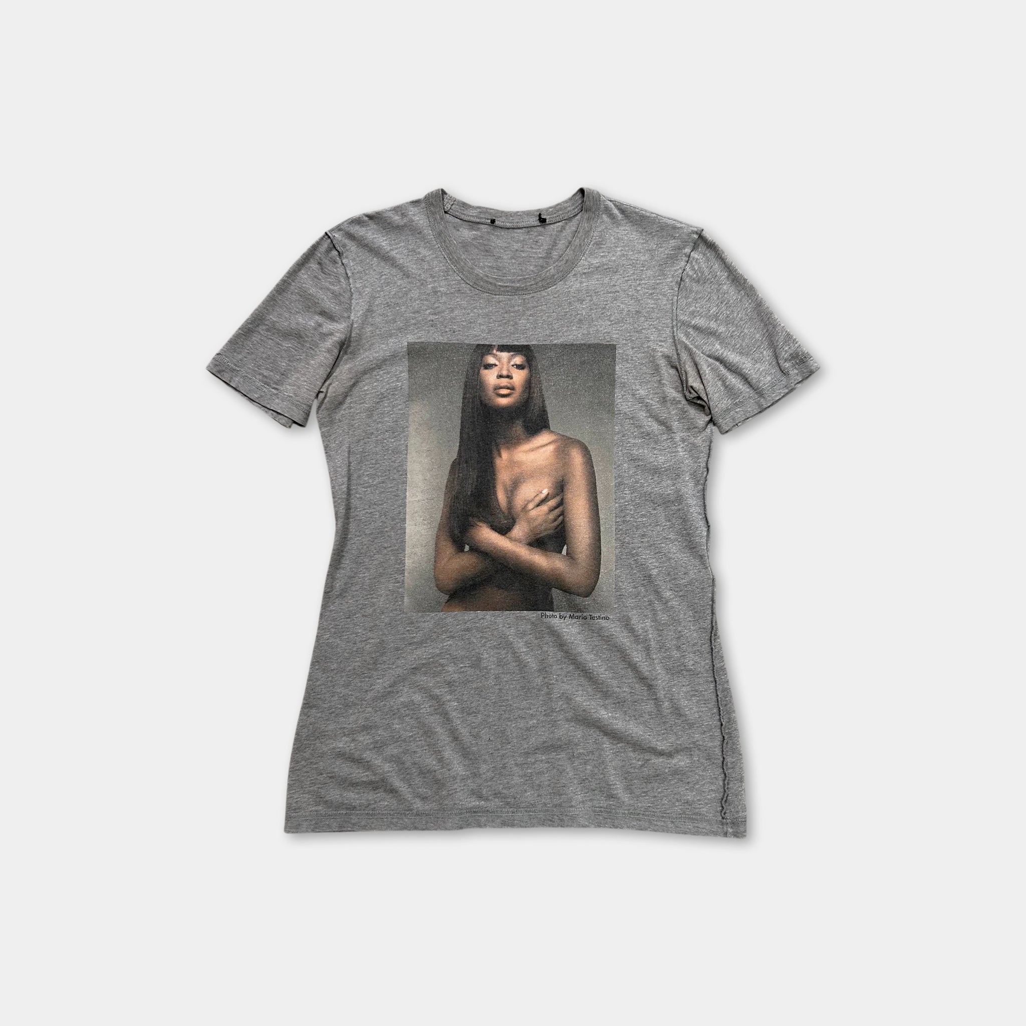 Vintage Dolce & Gabbana Naomi Campbell Photo T-Shirt