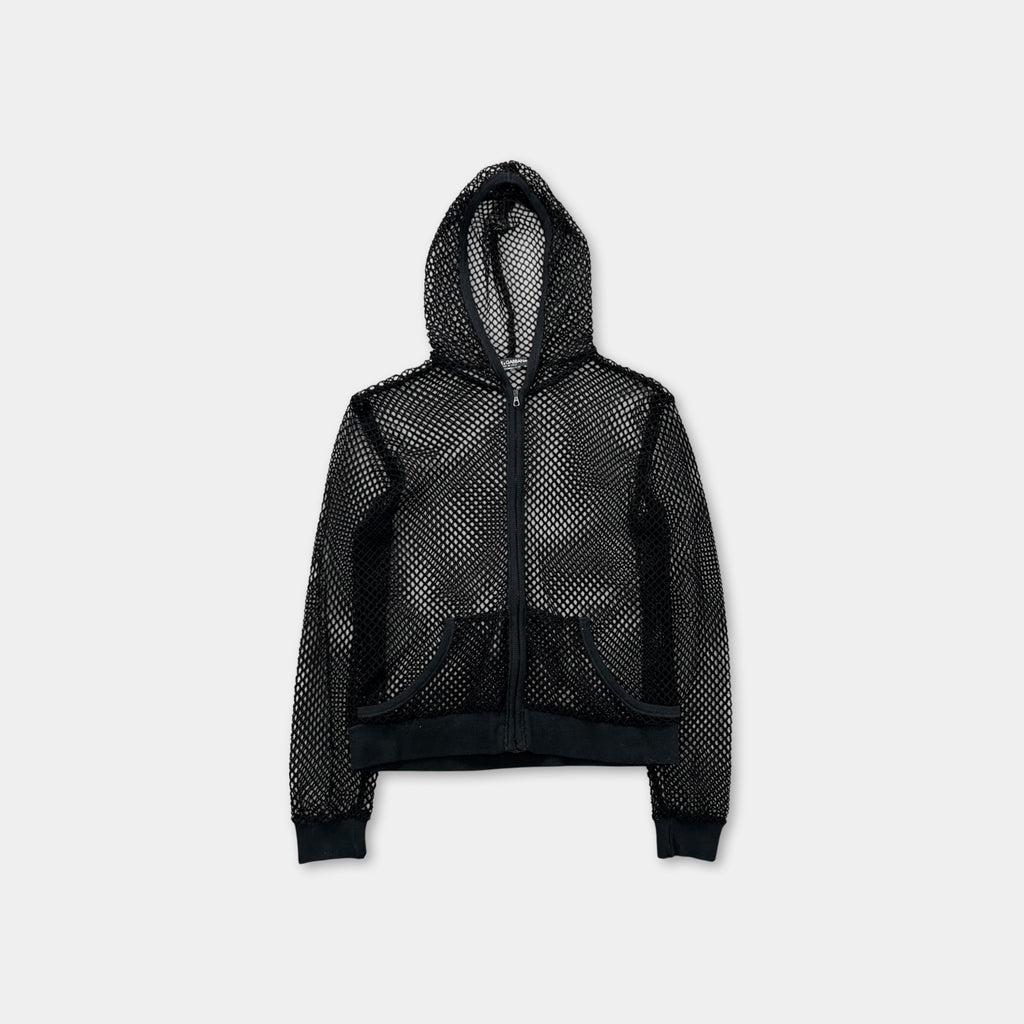 Dolce & Gabbana SS2003 Fishnet Zip-Up Hoodie