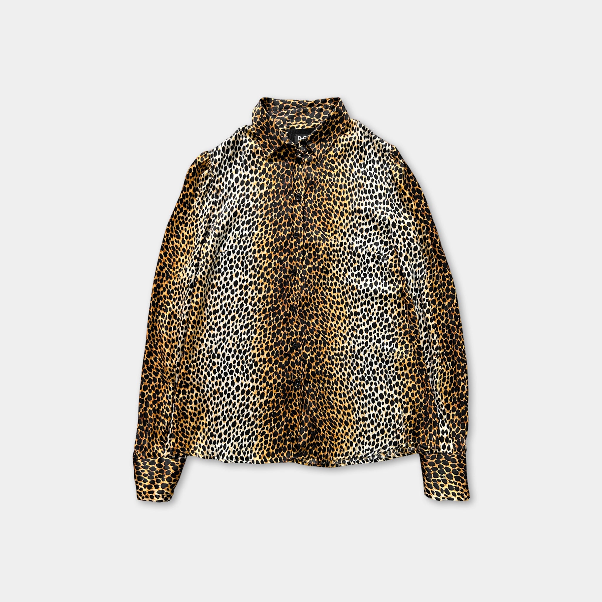 Dolce & Gabbana Leopard Cheetah Print Shirt