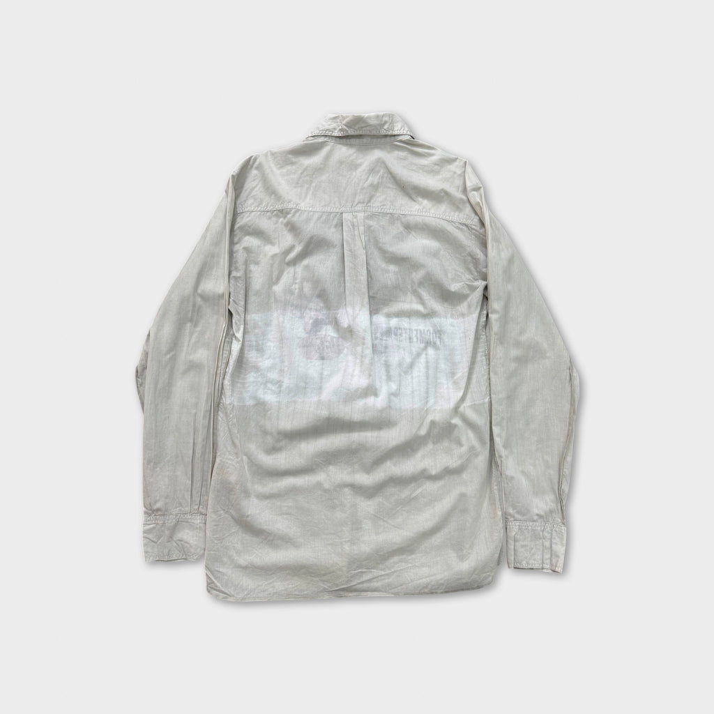 Dolce & Gabbana "Super Charged" Graphic Button-Up Shirt