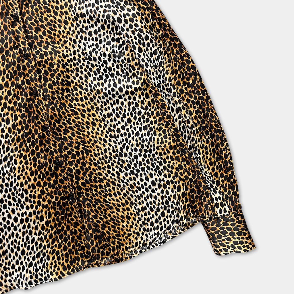 Dolce & Gabbana Leopard Cheetah Print Shirt