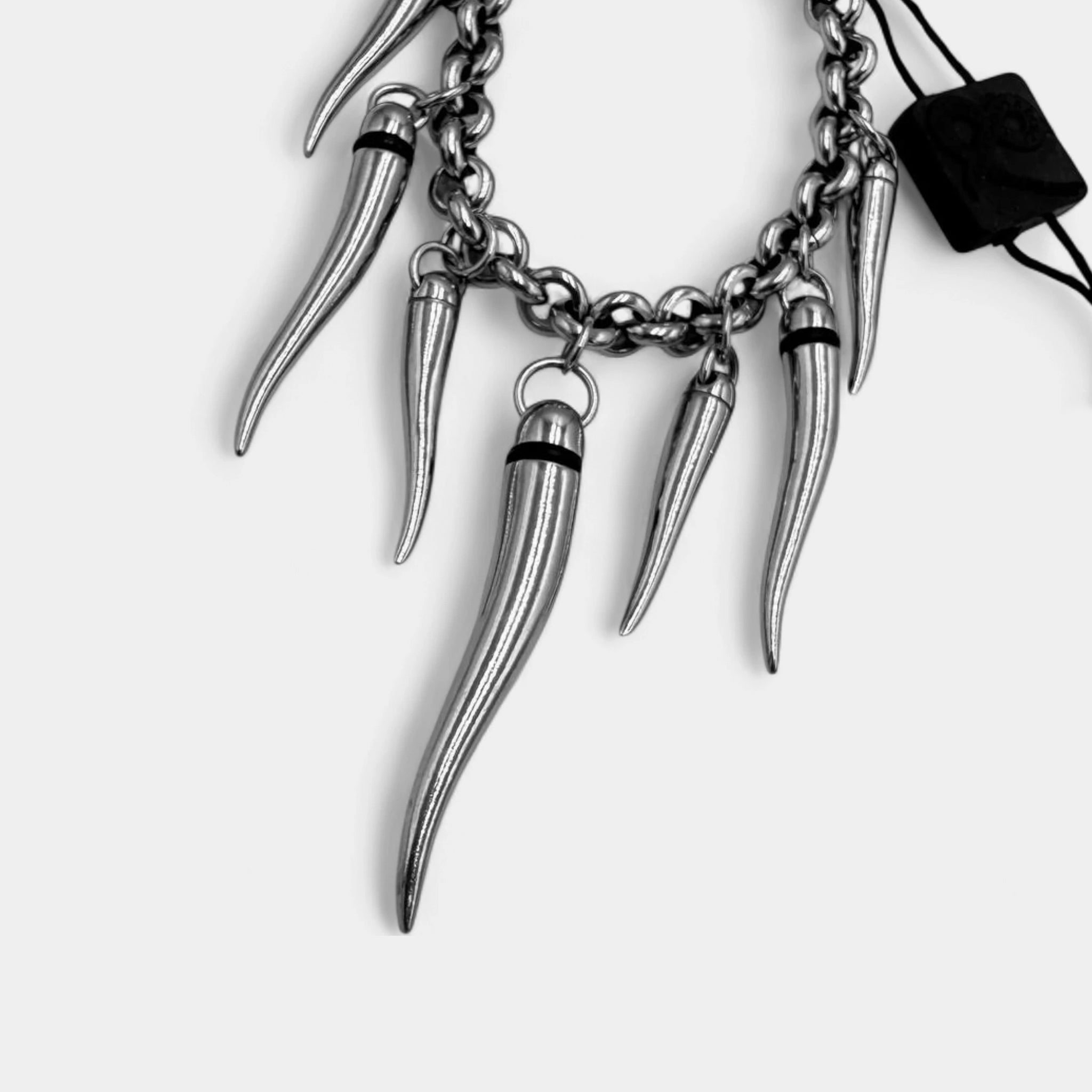 Dolce & Gabbana Multi-Horn Cornicello Charm Link Bracelet