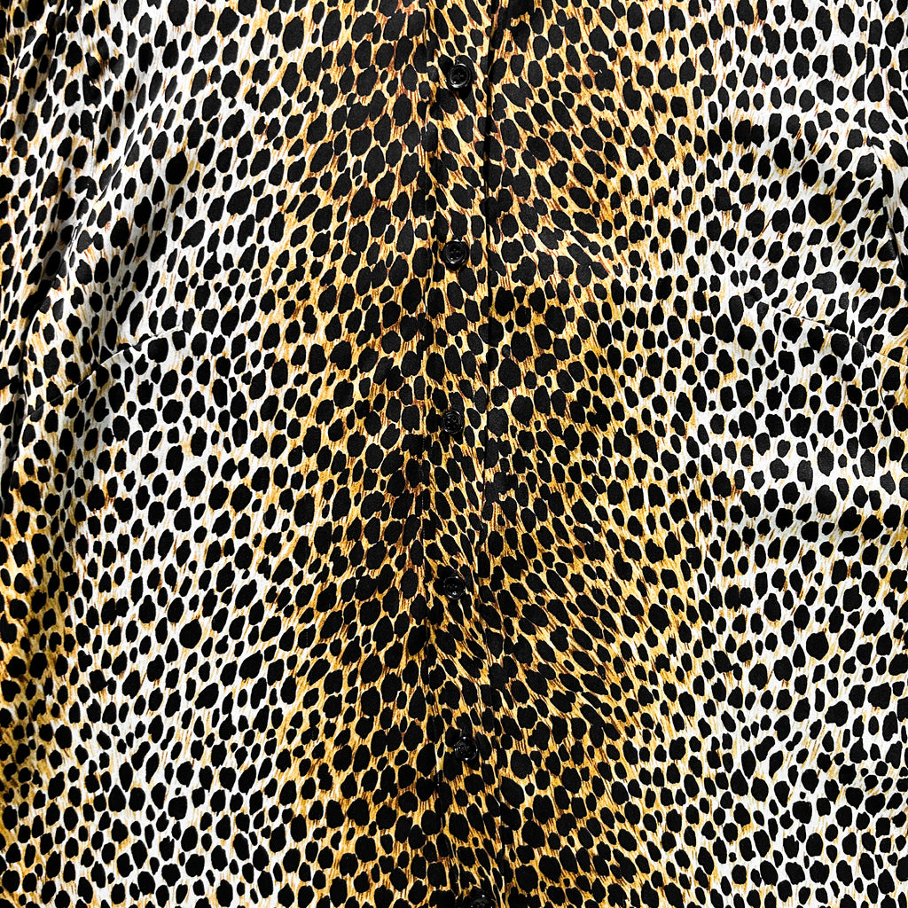 Dolce & Gabbana Leopard Cheetah Print Shirt