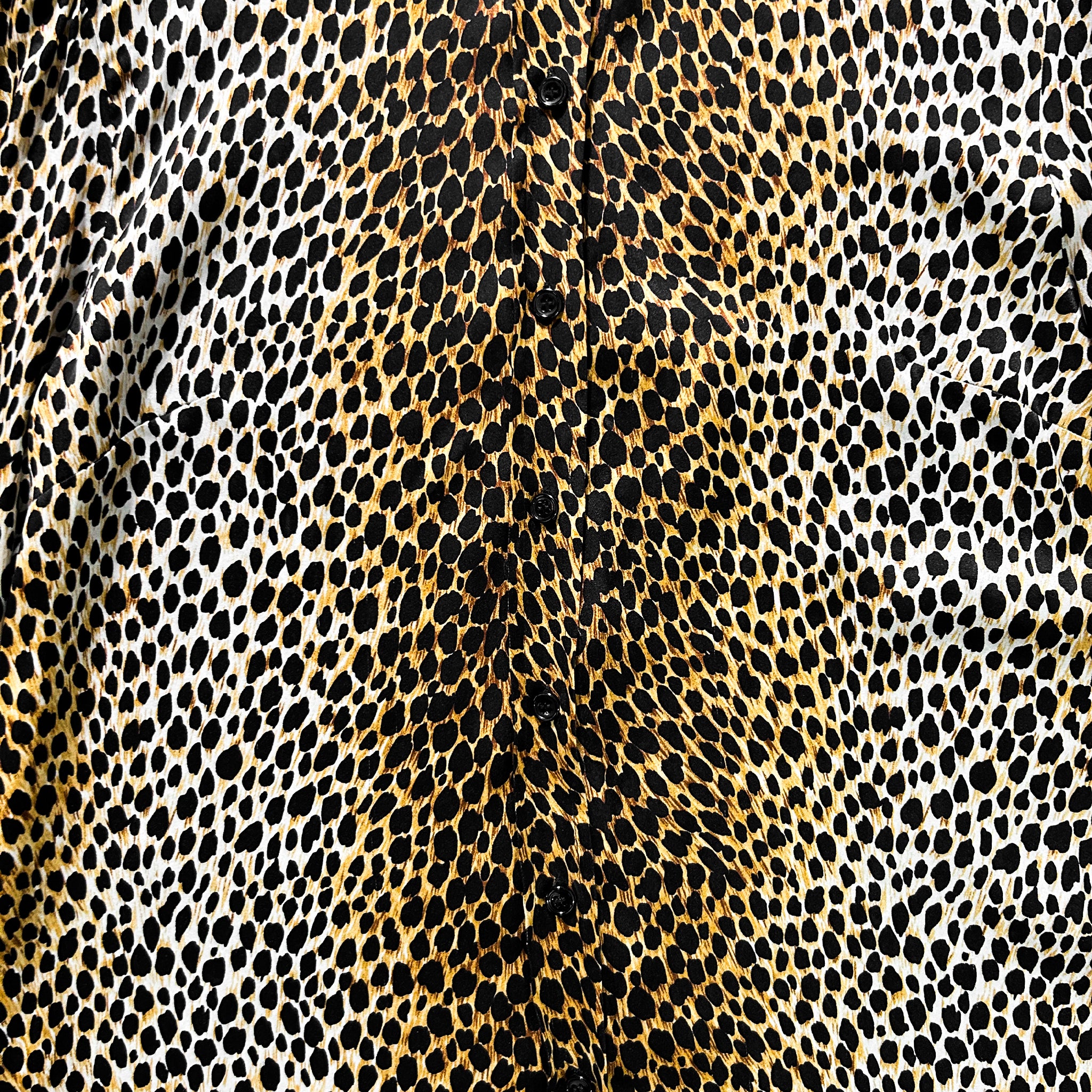 Dolce & Gabbana Leopard Cheetah Print Shirt