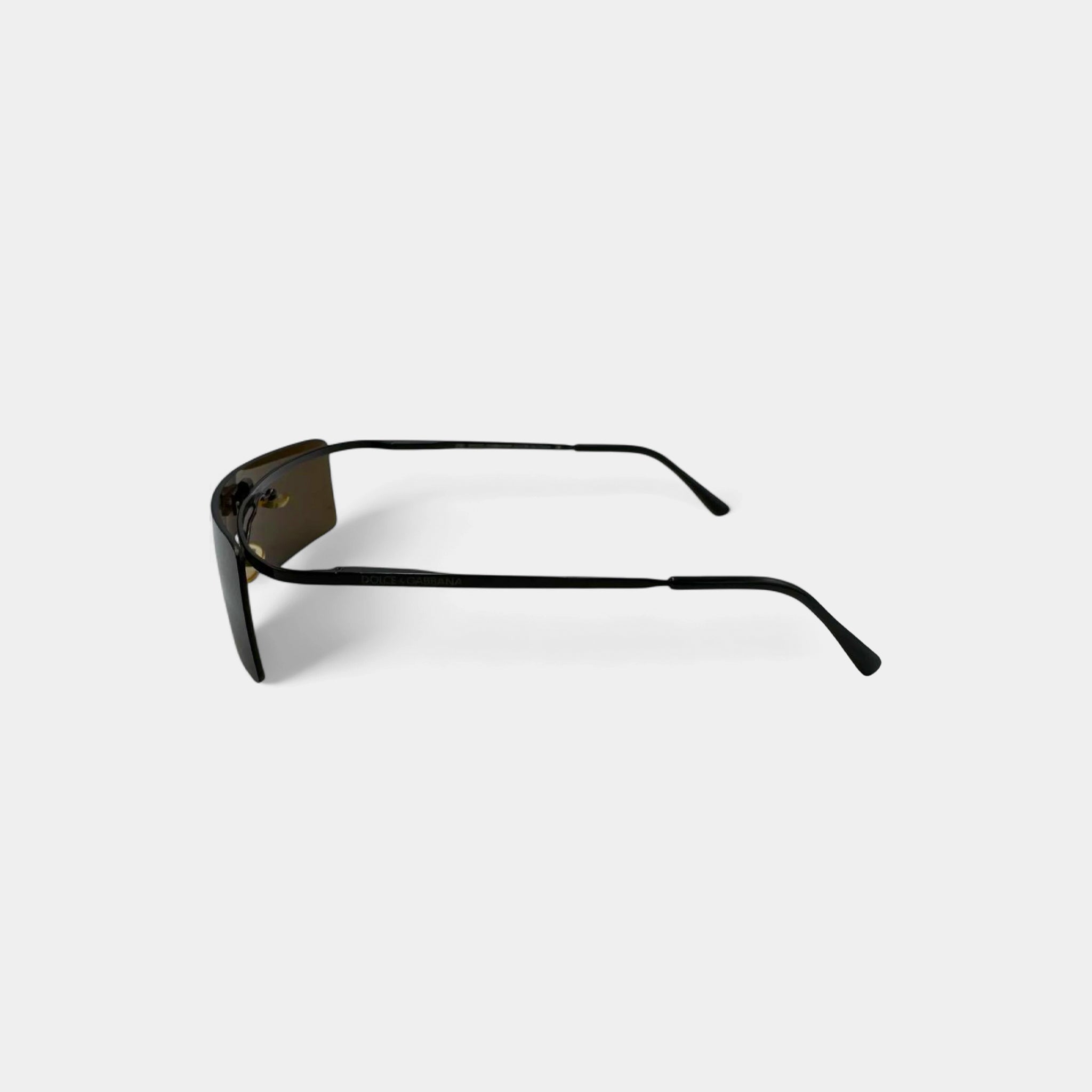 Dolce & Gabbana Rimless Shield Sunglasses