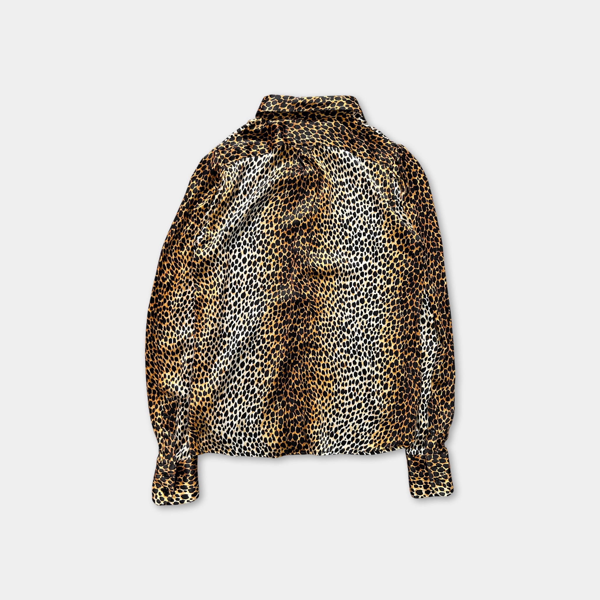Dolce & Gabbana Leopard Cheetah Print Shirt