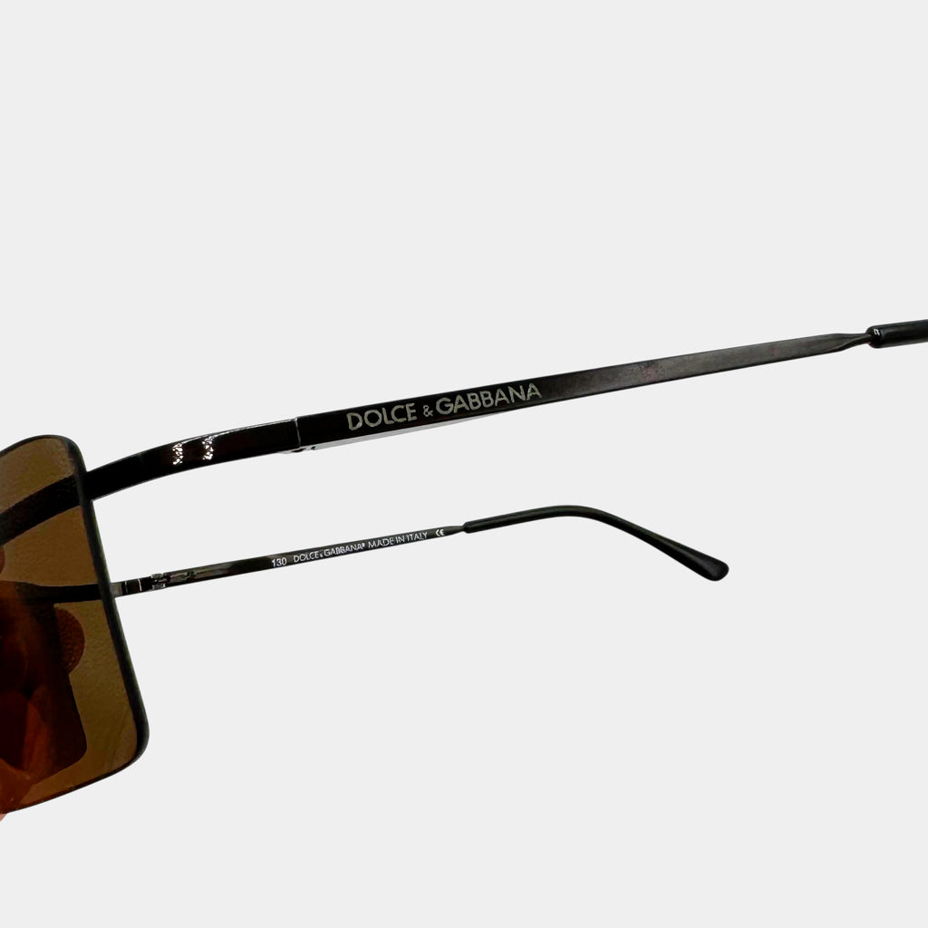 Dolce & Gabbana Rimless Shield Sunglasses