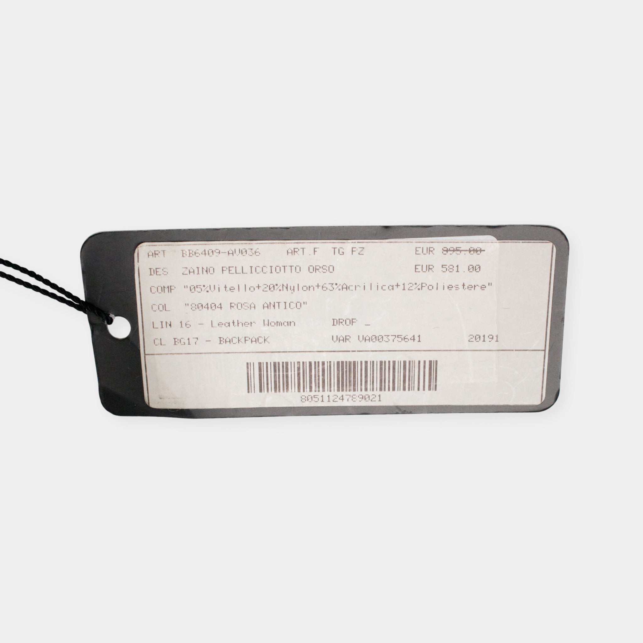 Dolce & Gabbana FW17 Bear Backpack