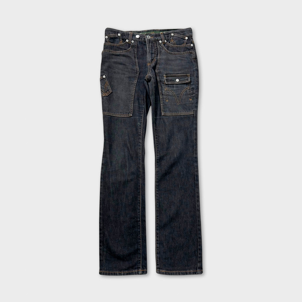 Dolce & Gabbana Asymmetric Pocket Denim Pants