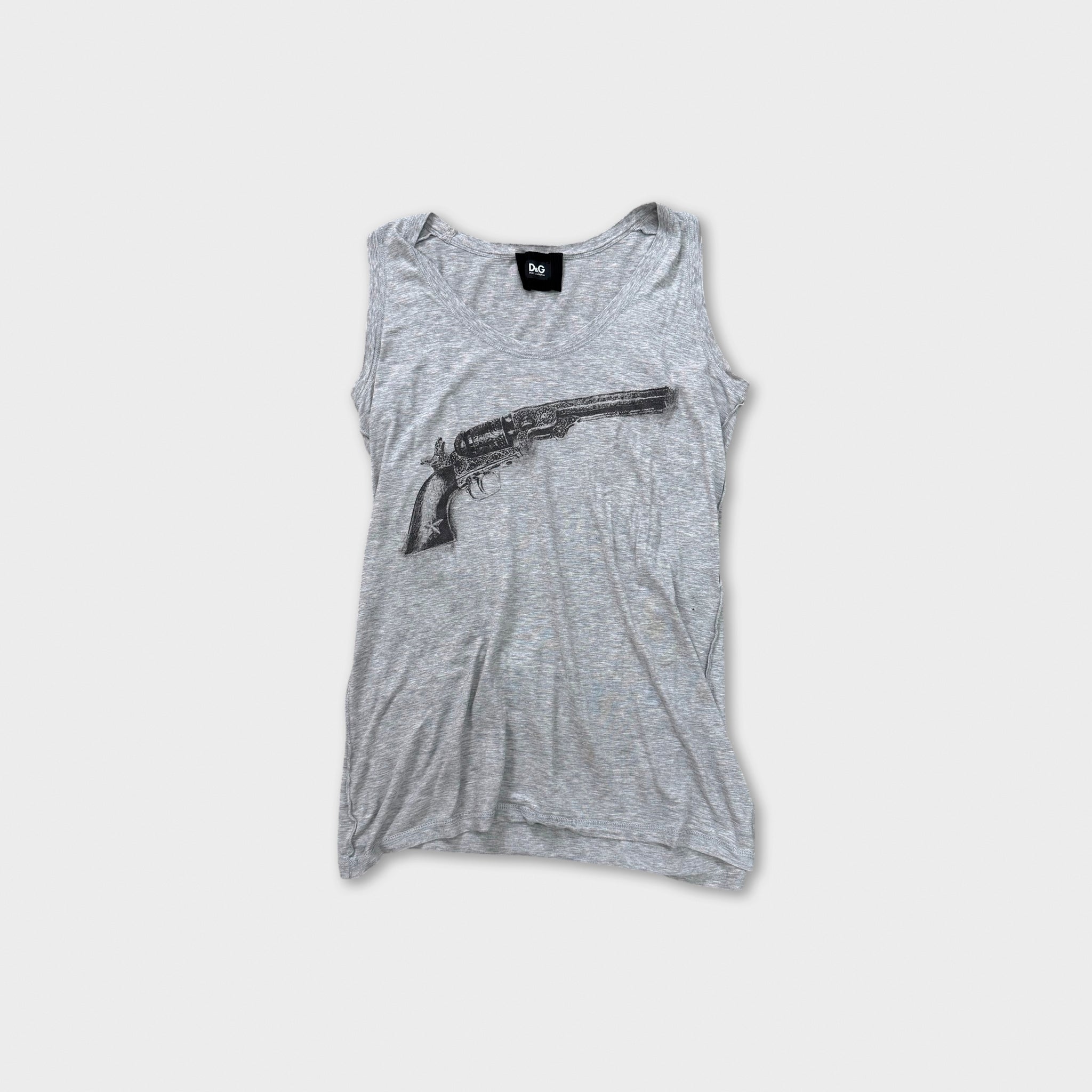 Dolce & Gabbana Pistol Tank Top