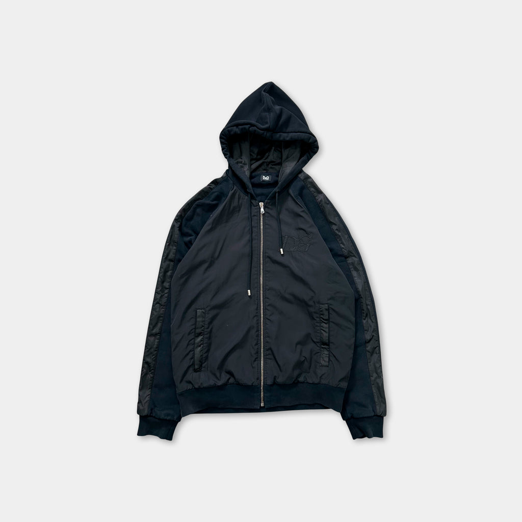 Dolce & Gabbana Sport Navy and Black Zip Hoodie
